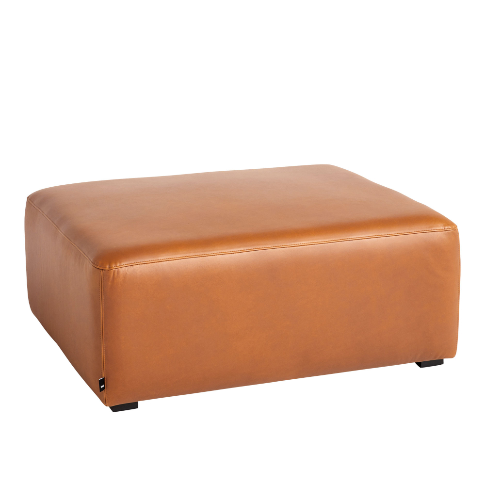 HAY - Mags 02 Ottoman Small - Cat.6 - Sense Cognac - Sittpuffar - Trä