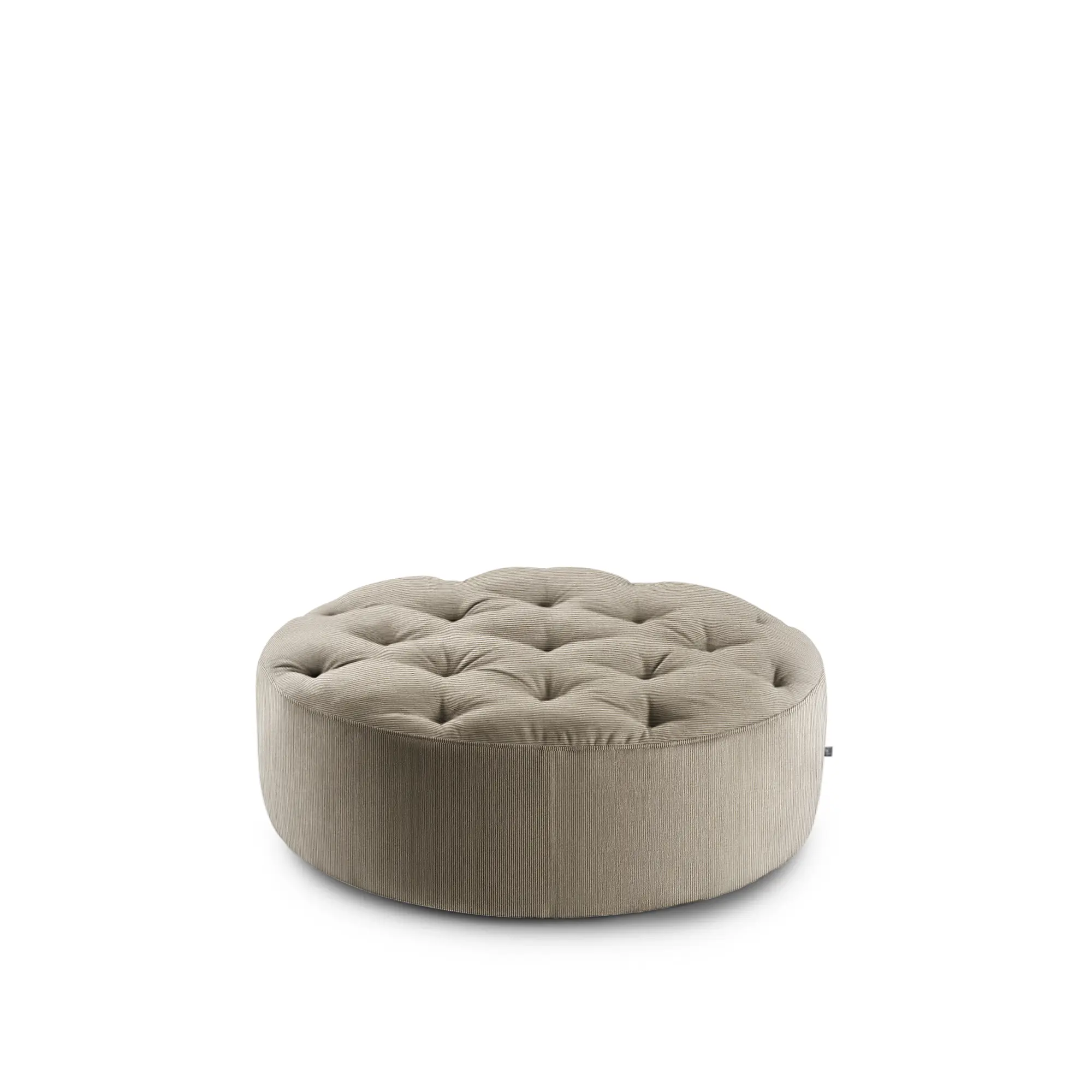 Wheel puff med flere knapper Ø 60 cm