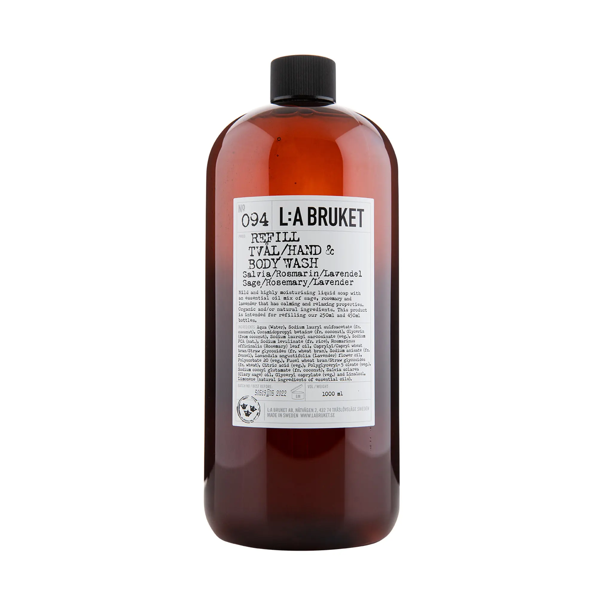 Refill flytende såpe 1000 ml