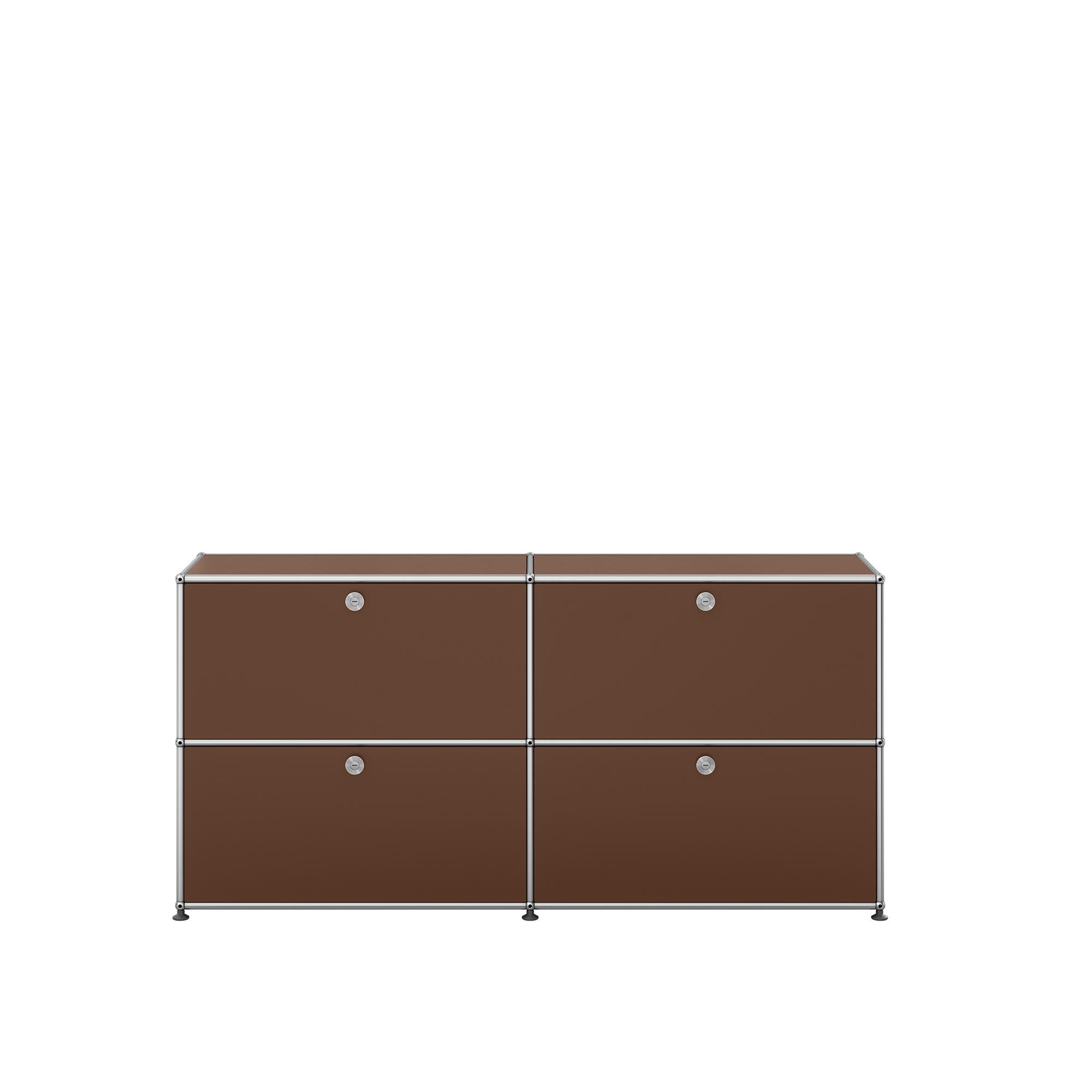 USM - USM Haller 109 Sideboard, USM Brown - Sideboards - Brun - Metall