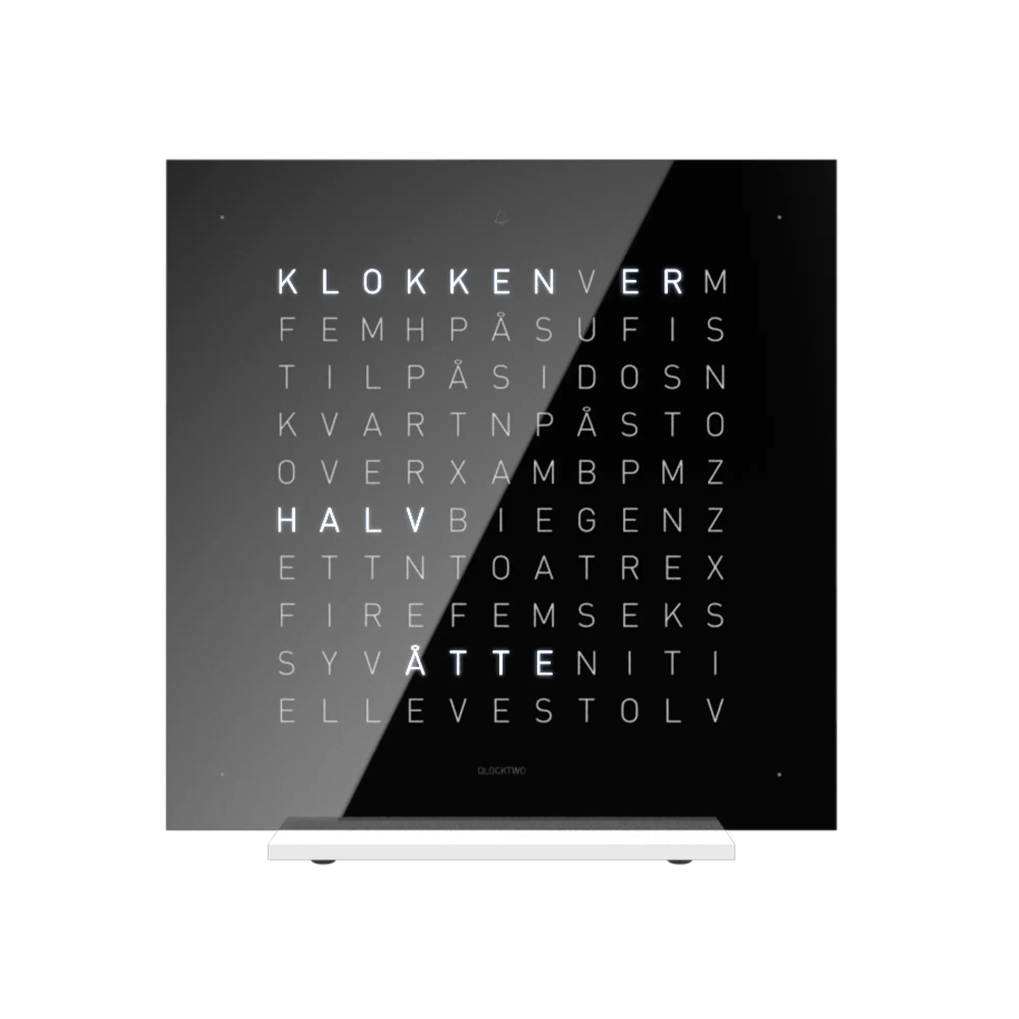 Qlocktwo Earth 13,5 – Pure Black Ice Tea