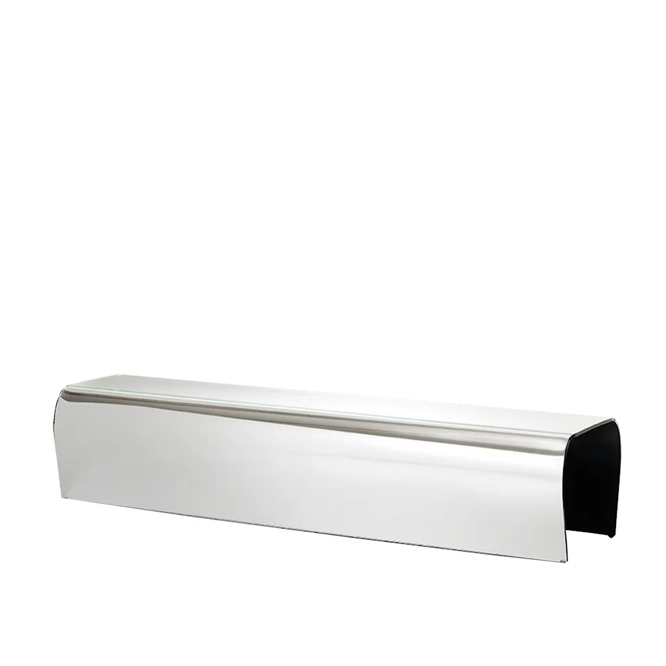 Bent Glass Bench