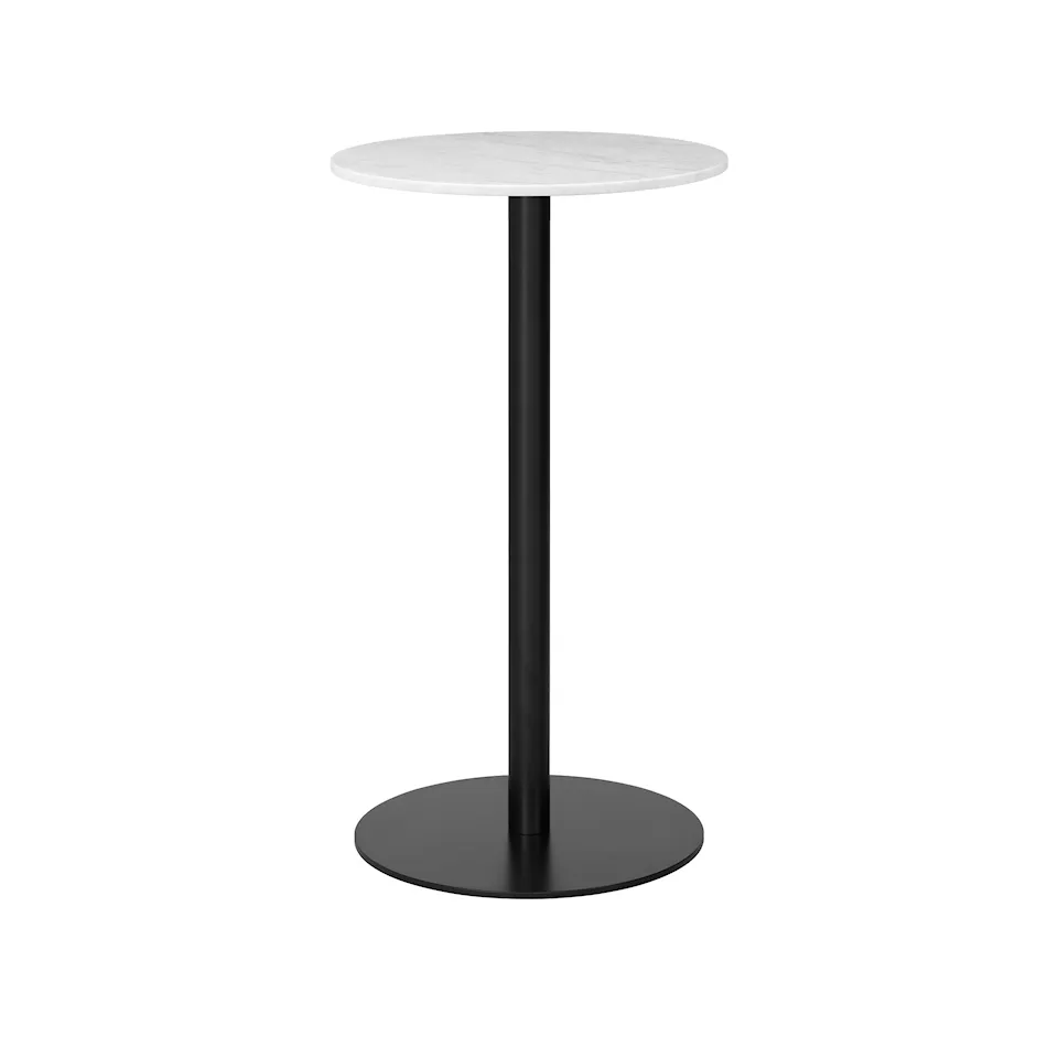 GUBI 1.0 barbord Ø60 cm svart