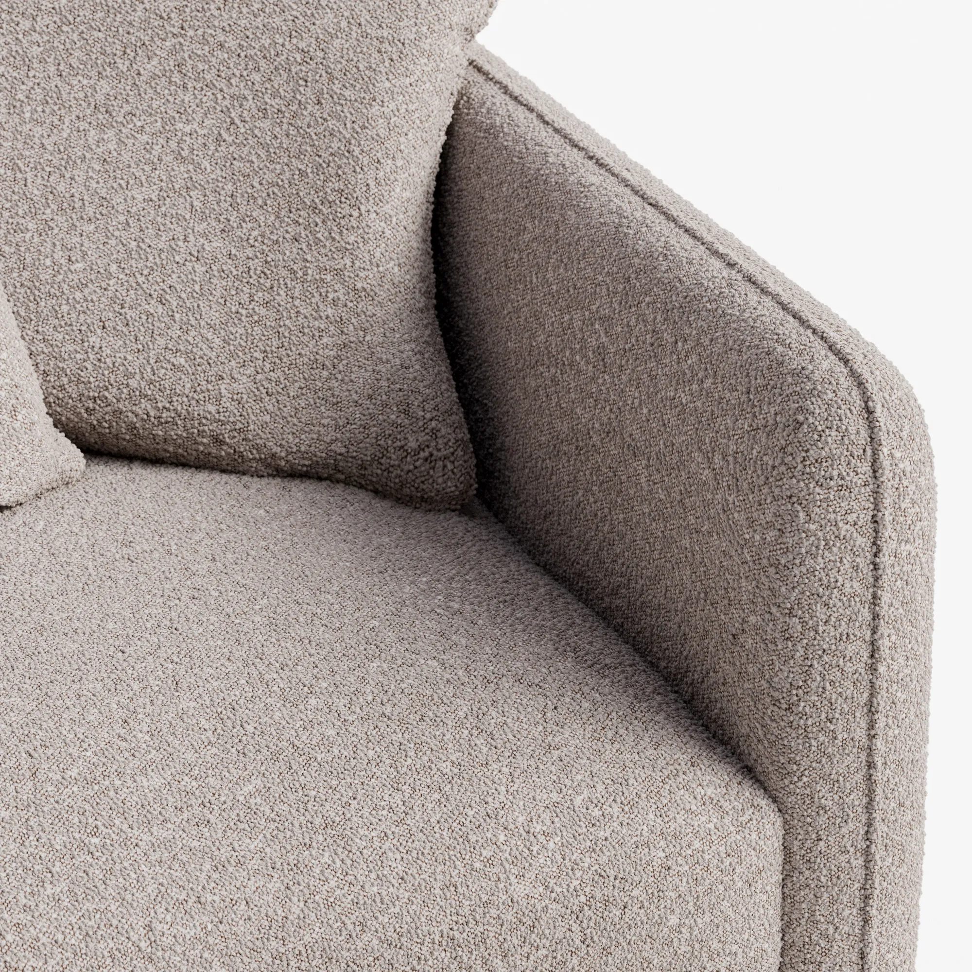 Pavarotti 3-Seater with Ottoman
