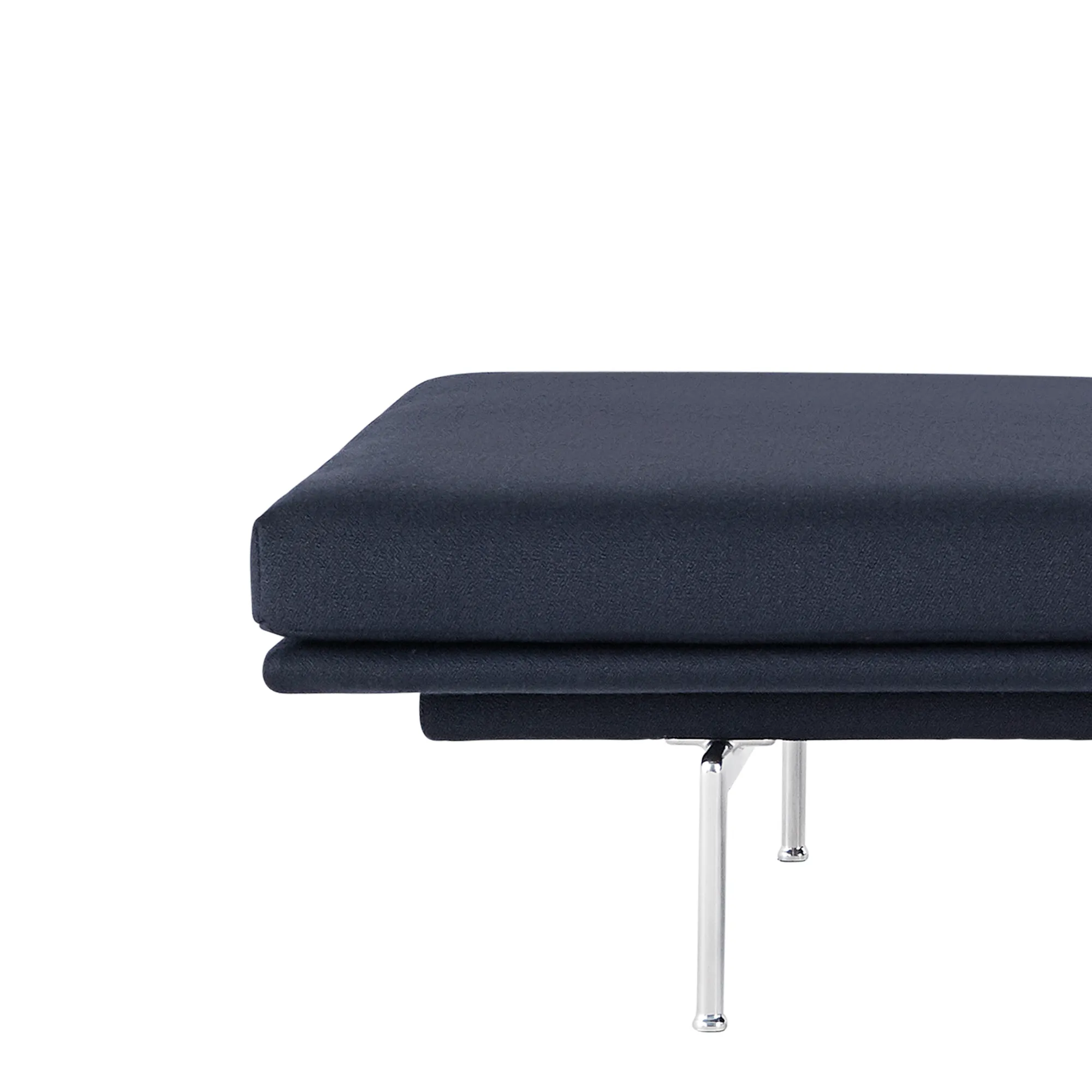 Outline Daybed / Polished Aluminium Base
