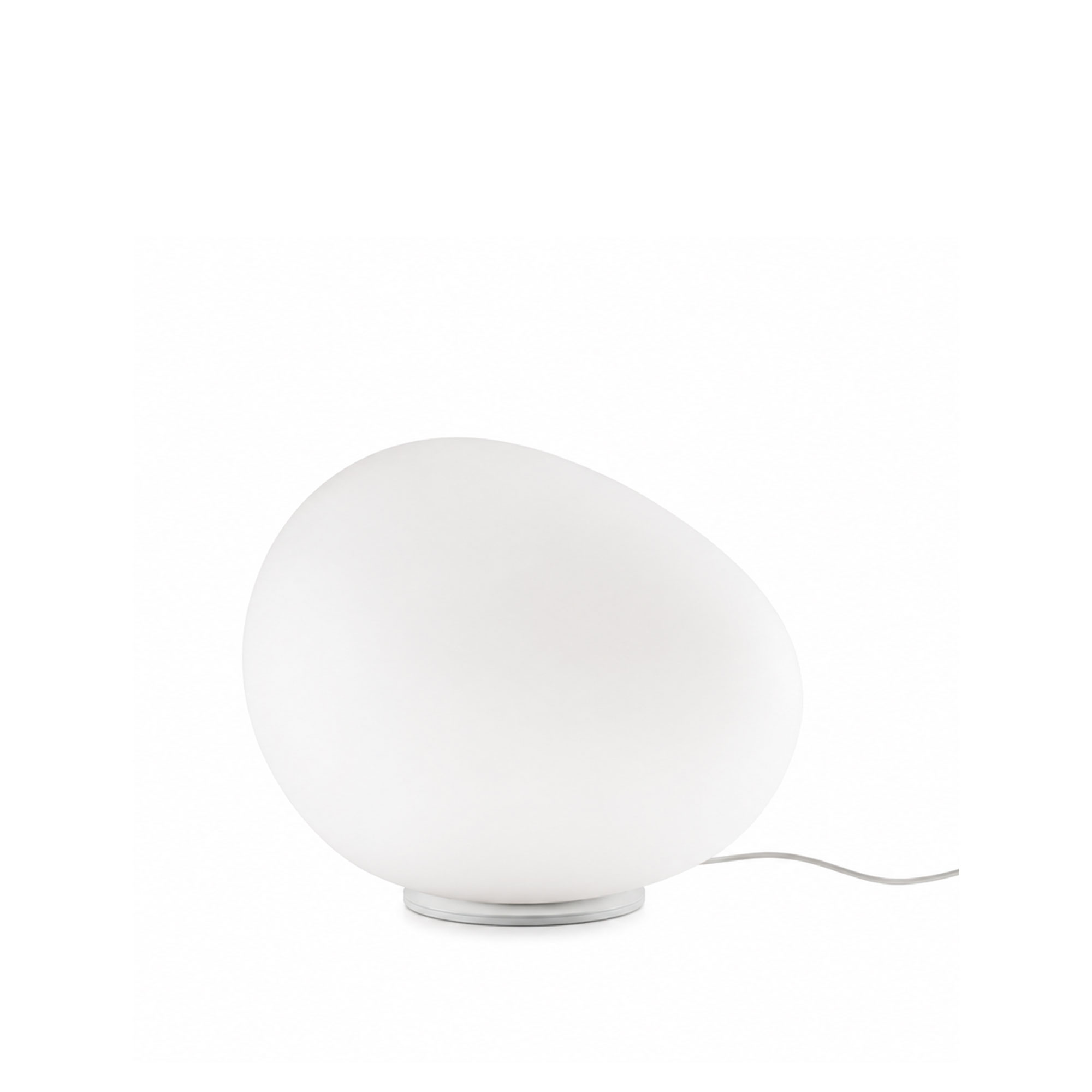 Foscarini - Gregg Midi bordslampa dimmer white - Bordslampor - Ludovica & Roberto Palomba - Vit - Glas