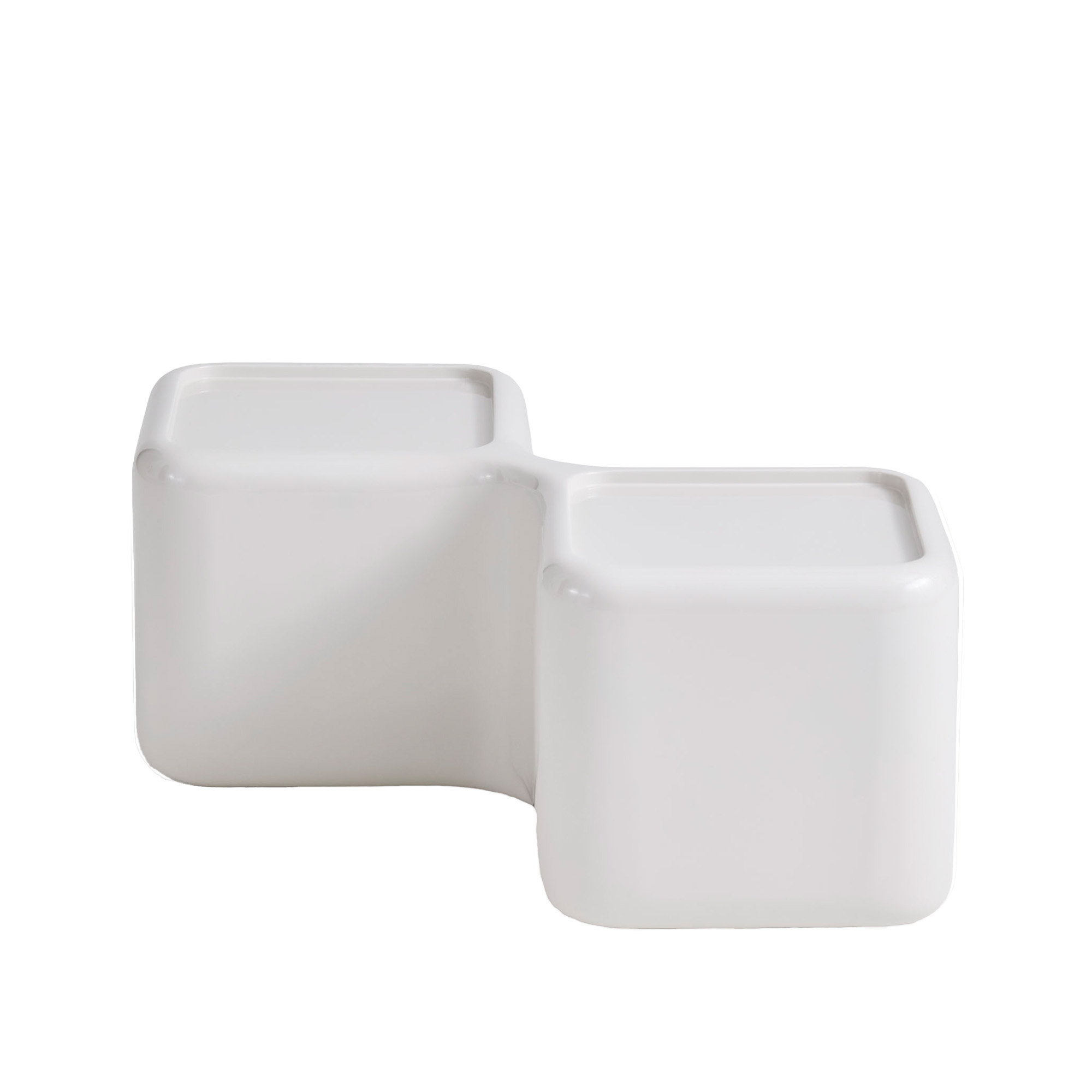 NO GA Projects - Rectangular Module Table High Table White - Sofabord - Willo Perron - Hvit - Plast