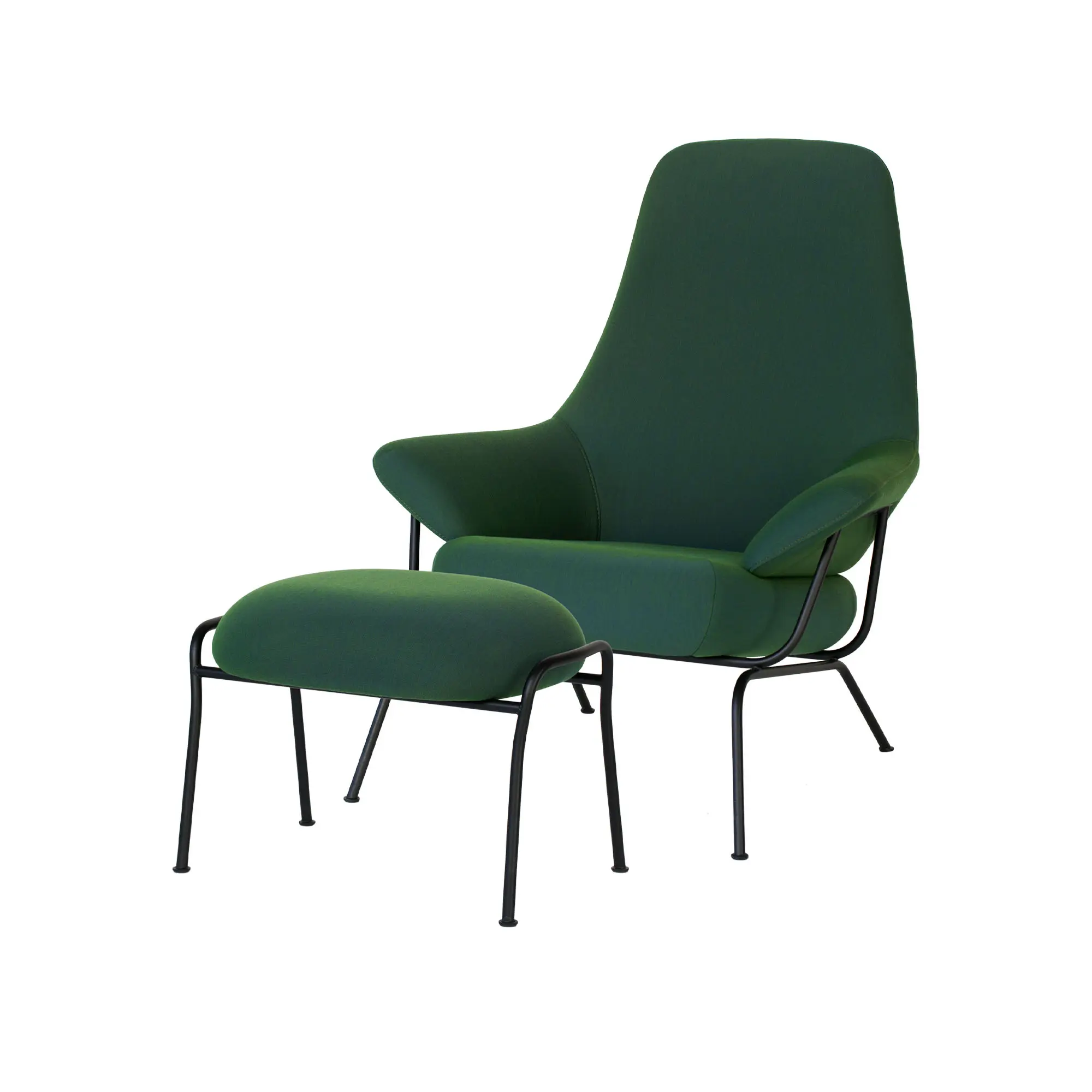 Hai Lounge Chair + Ottoman