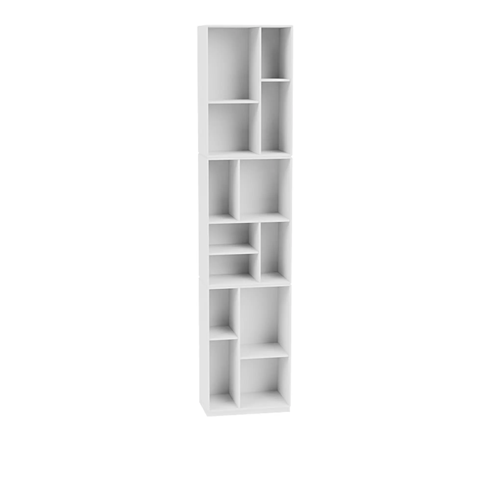 Loom Slim Bookcase - Plinth H3 cm