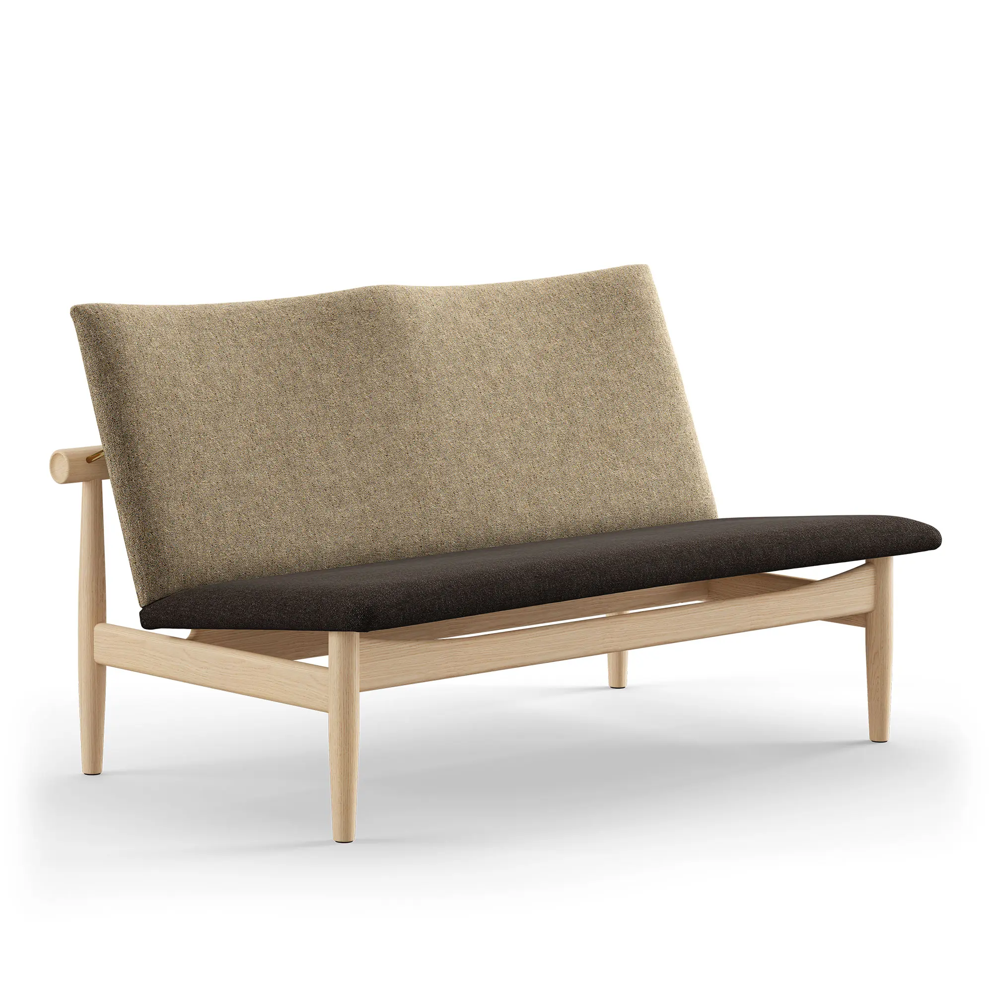 Japan soffa 2 sits Clear oiled oak