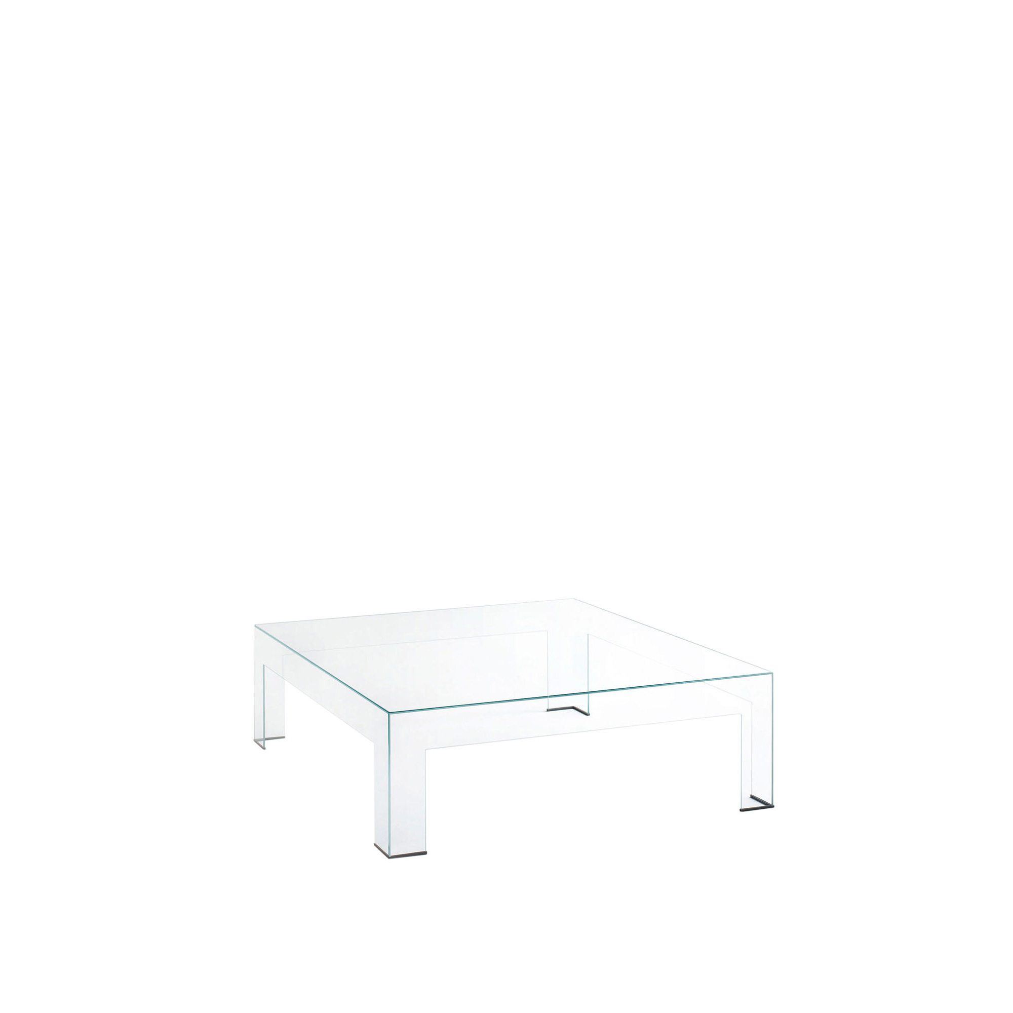 Glas Italia - TAT07 Atlantis Low table, Glossy lacquered glass, Finish: 45 Caffé - Sofabord - Lorenzo Arosio - Brun - Glass