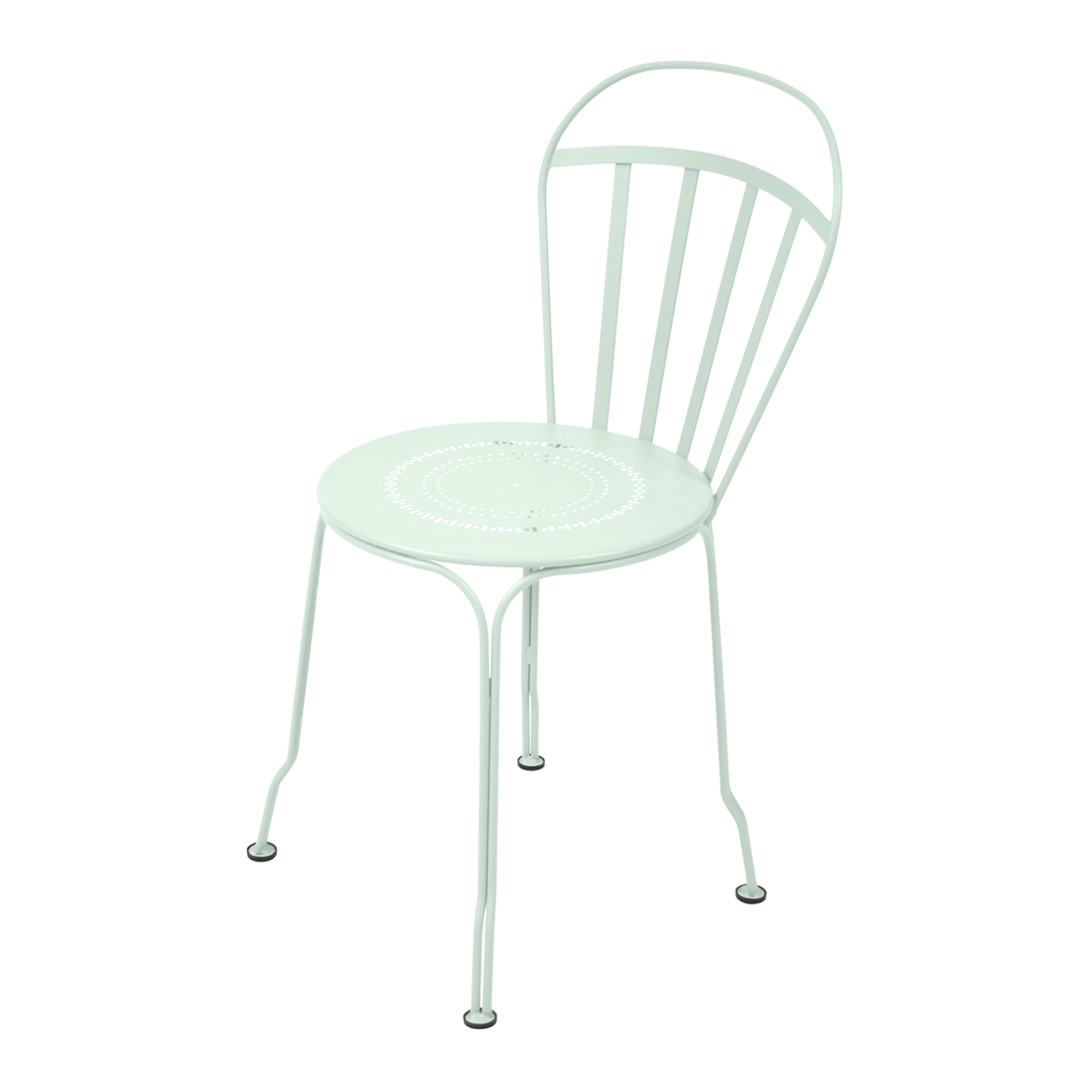 Fermob - Louvre Chair Ice Mint A7 - Matstolar utomhus - Blå - Metall