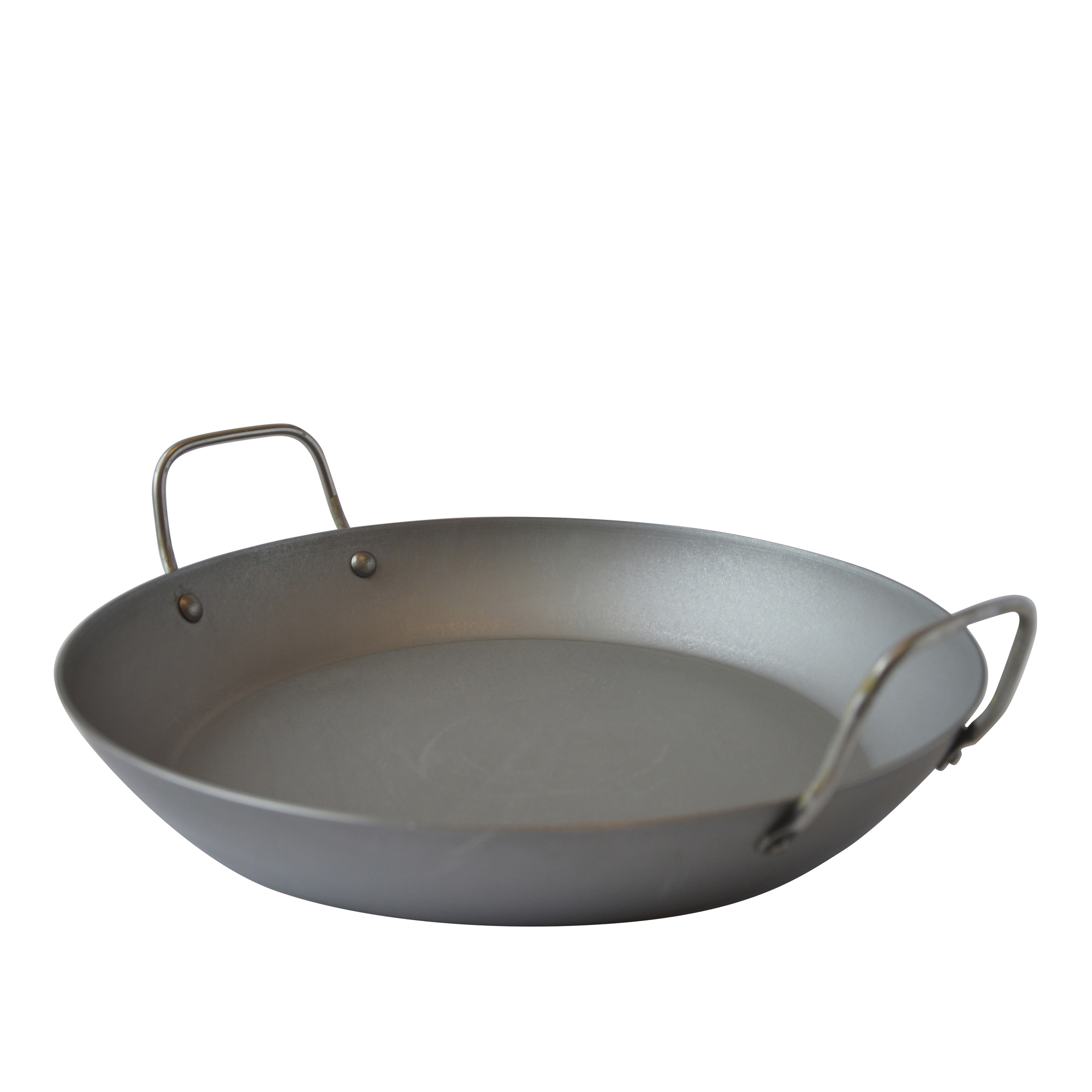 Mauviel - Paella Pan Sheet Iron - 40 cm - Stekpannor - Grå