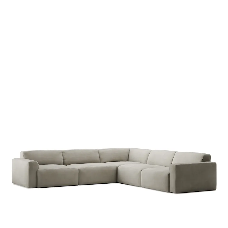 Brick 5-Seater Corner