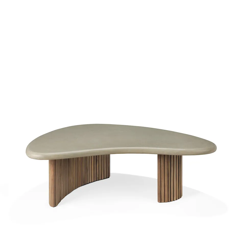 Boomerang outdoor coffee table