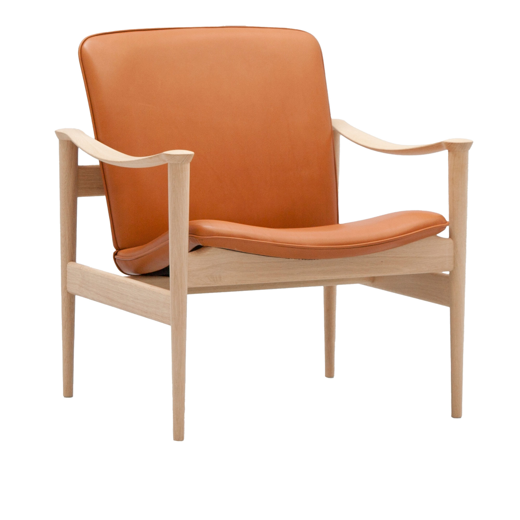 LK Hjelle - Modell 711 White Oiled Oak Leather Elmobaltique 43003 - F&aring;t&ouml;ljer - Fredrik Andreas Kayser - Tr&auml;