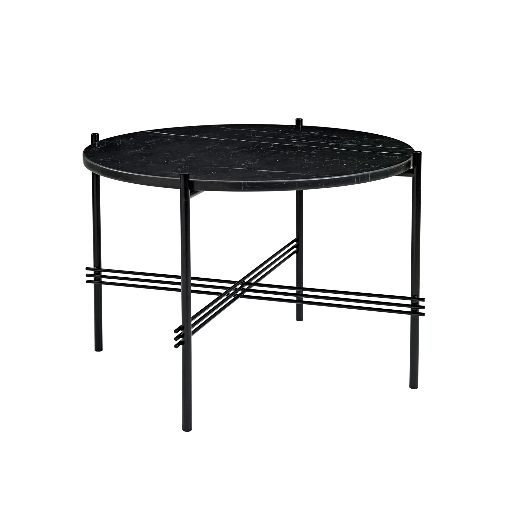 TS soffbord Ø55 cm svart