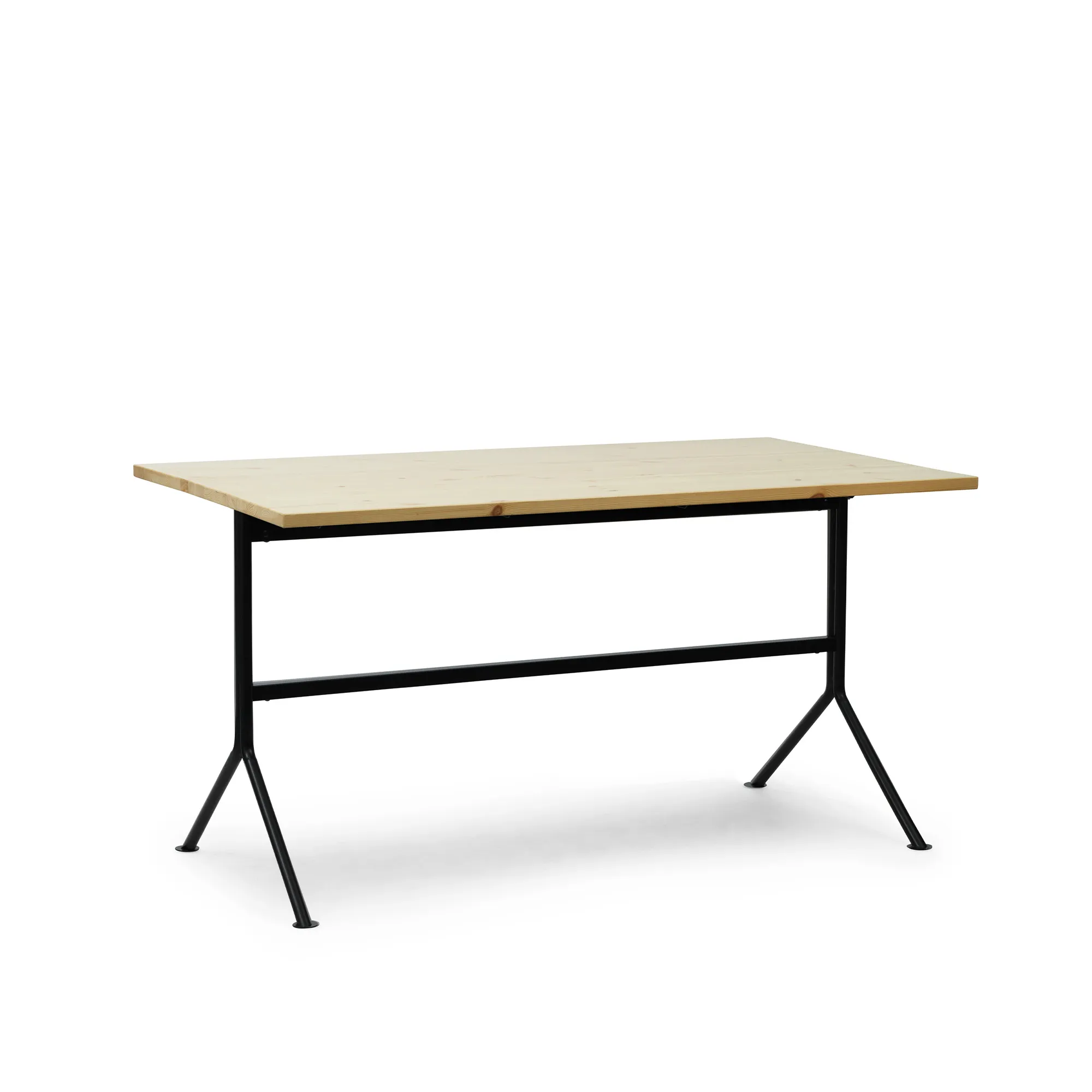Kip Desk Black Steel