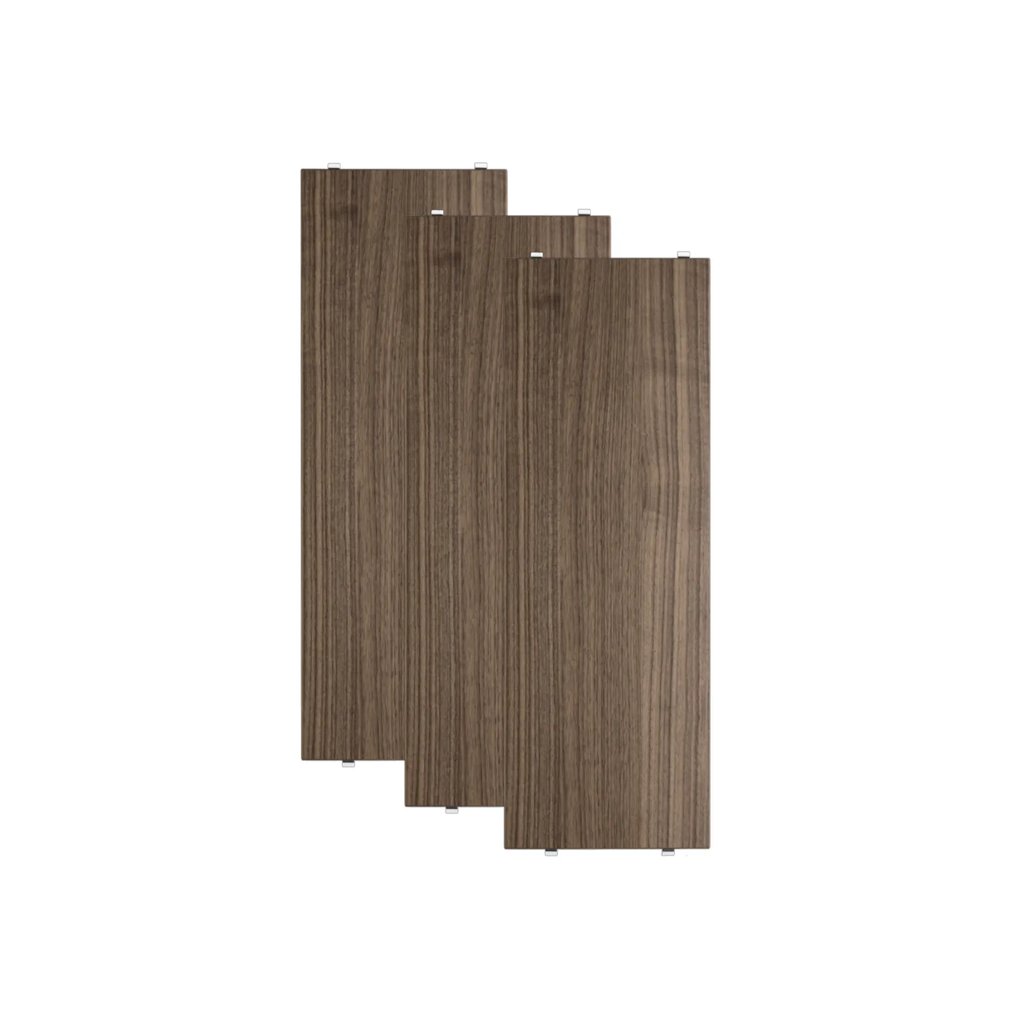 Hyllplan 58 x 20 cm 3-pack valnöt