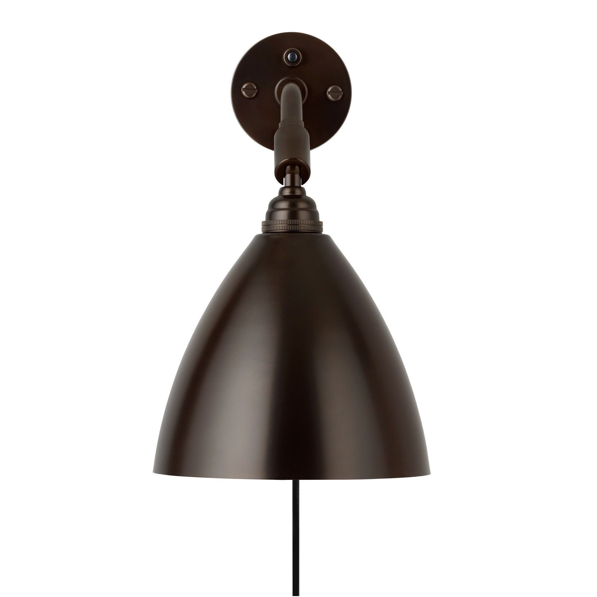 Gubi - Bestlite BL7 Vägglampa - Svart mässing - Sänglampor - Robert Dudley Best - Svart