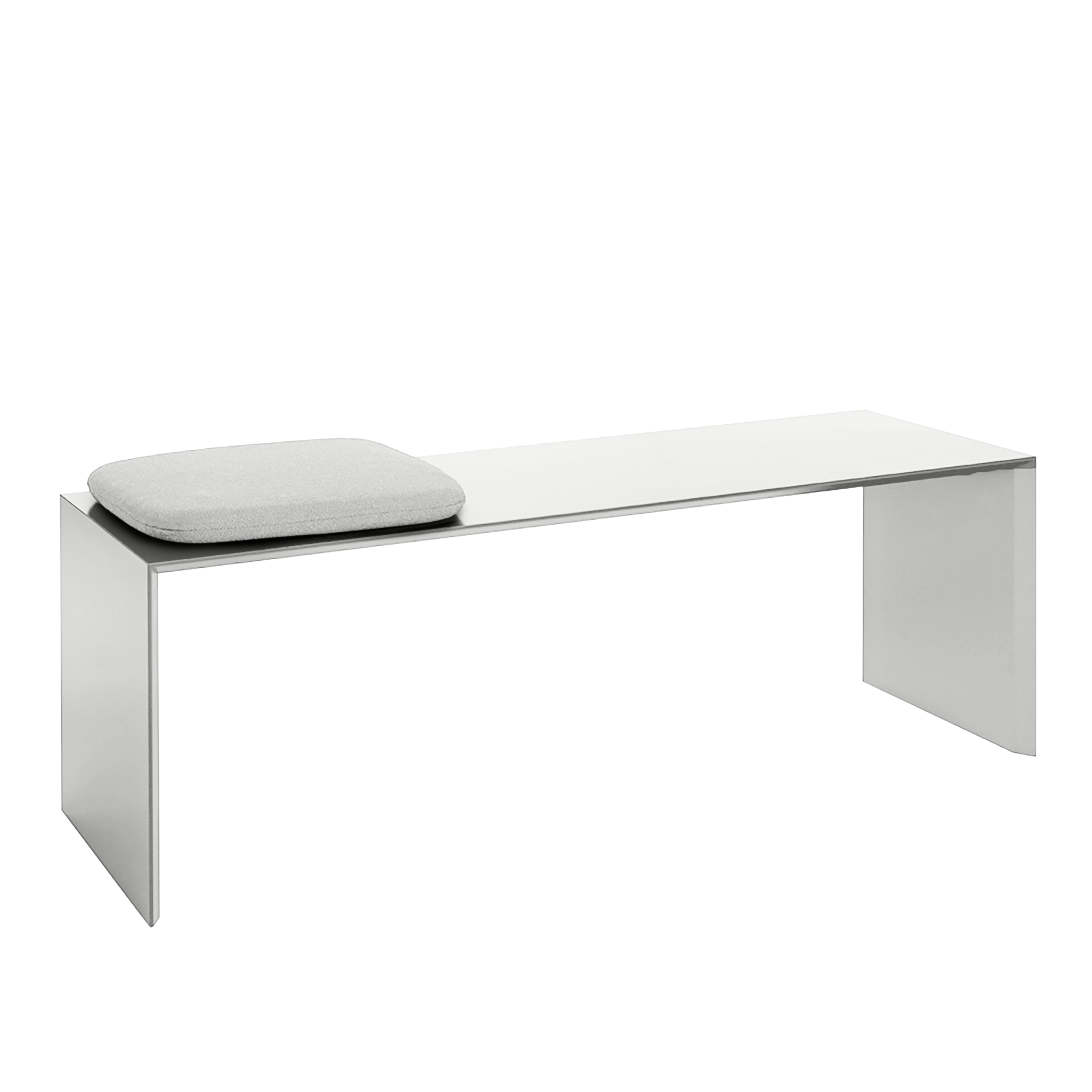 Schönbuch - Add On Bench 100 cm, Grey White - Bänkar - Martin Hirth - Grå - Trä