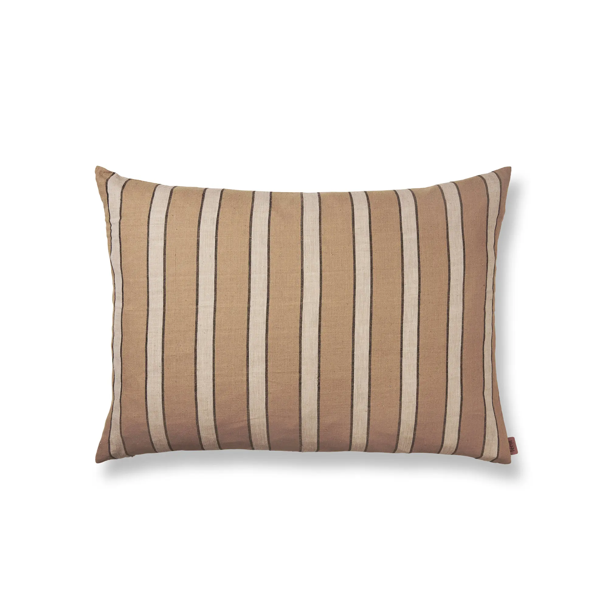 Brown Cotton Cushion Large