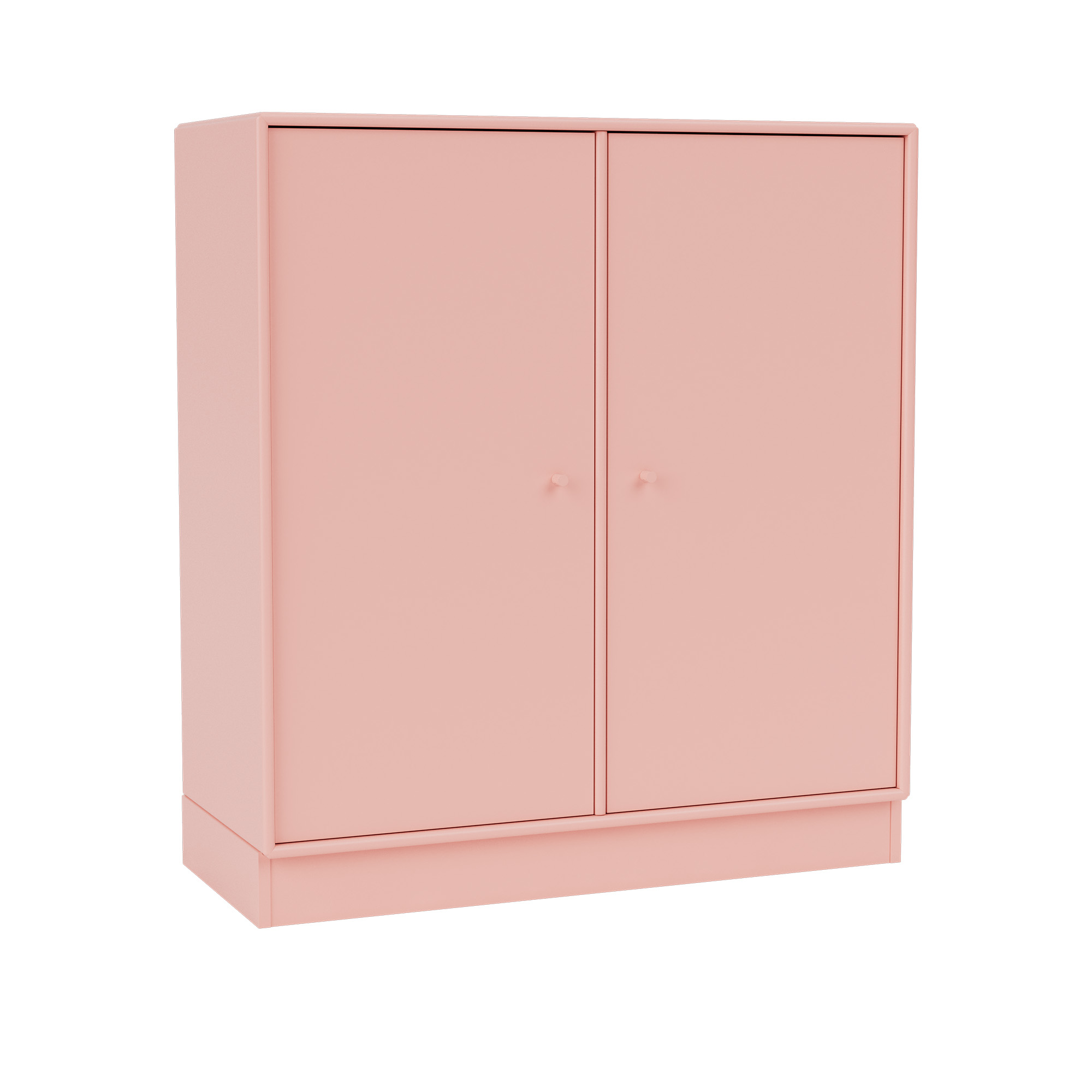 montana - cover cabinet 167-ruby 07 plinth 7 cm - skåp och vitrinskåp - peter j. lassen - rosa - trä