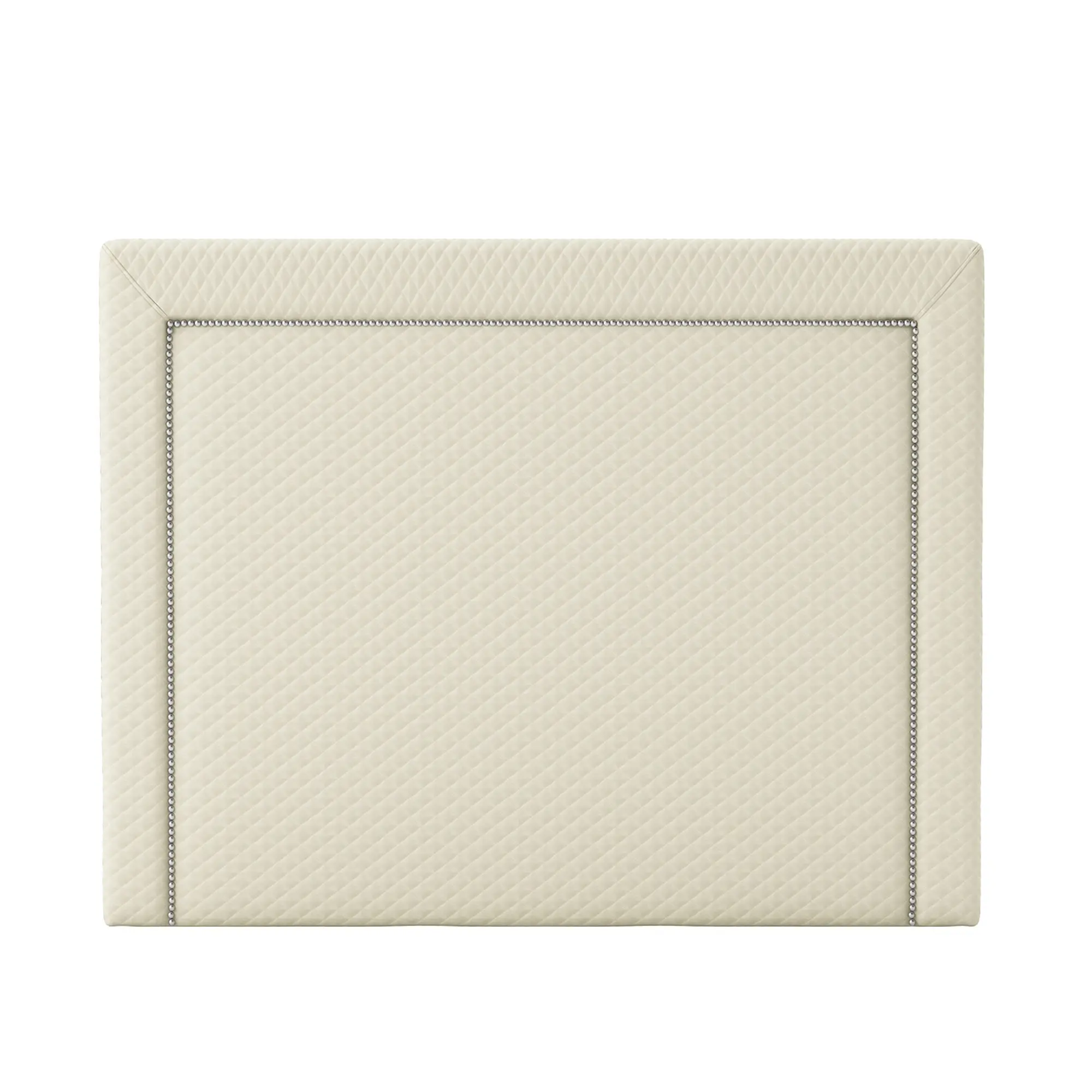 Hudson Sänggavel, Nitar Borstad Aluminium Pearl