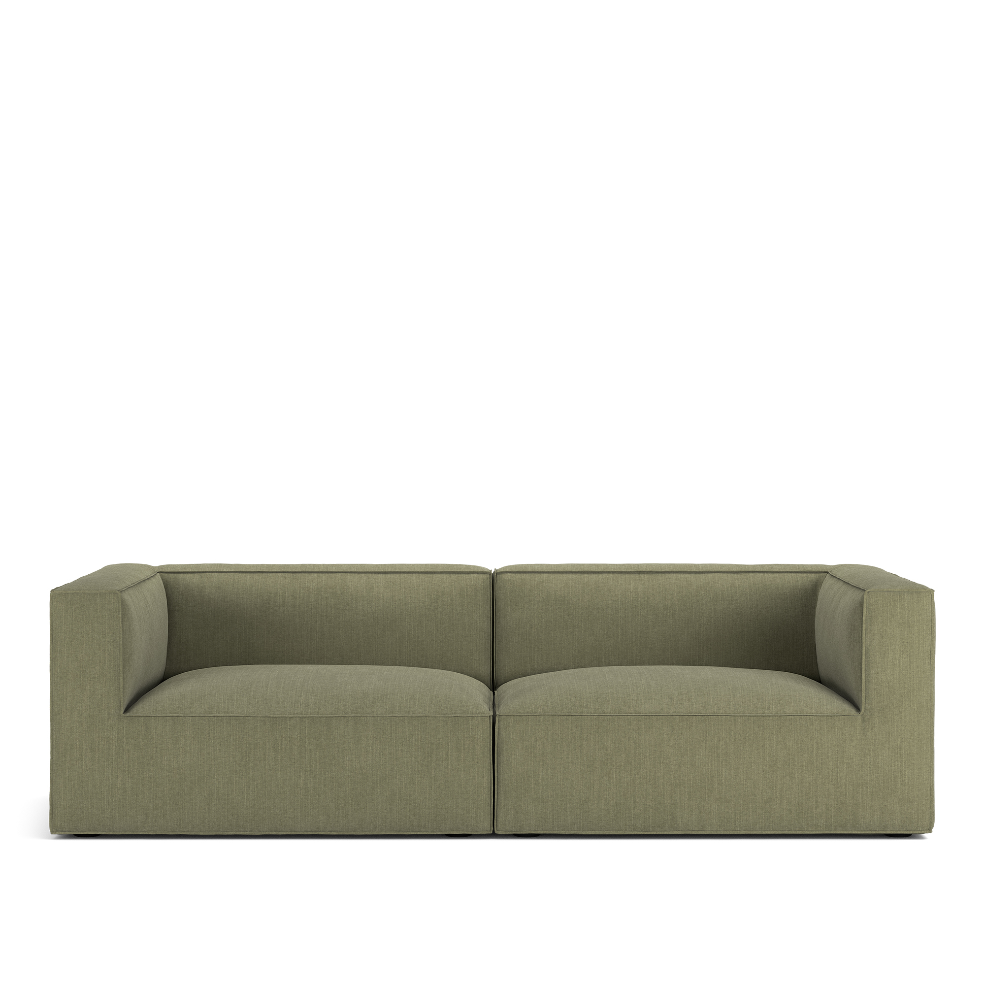 A Huseby - Famn 2,5-Seater Shadow Green - Soffor - Gr&ouml;n