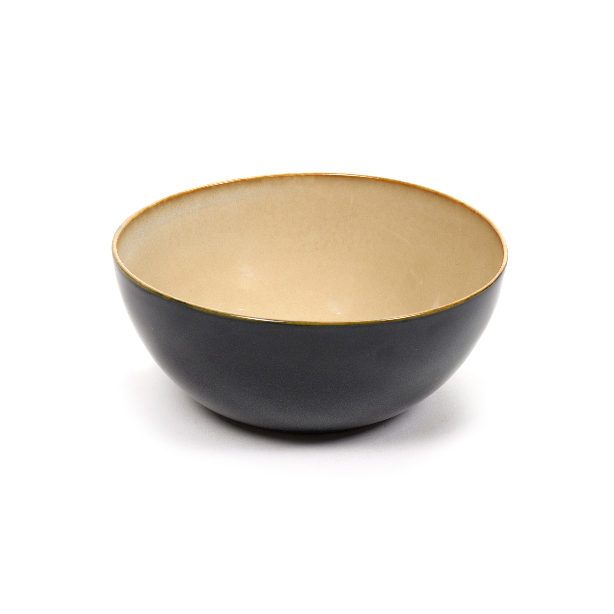 Serax - Terres de Rêves Bowl Misty Grey / Dark Blue - Dessertskåler - Anita Le Grelle - Grå,Blå