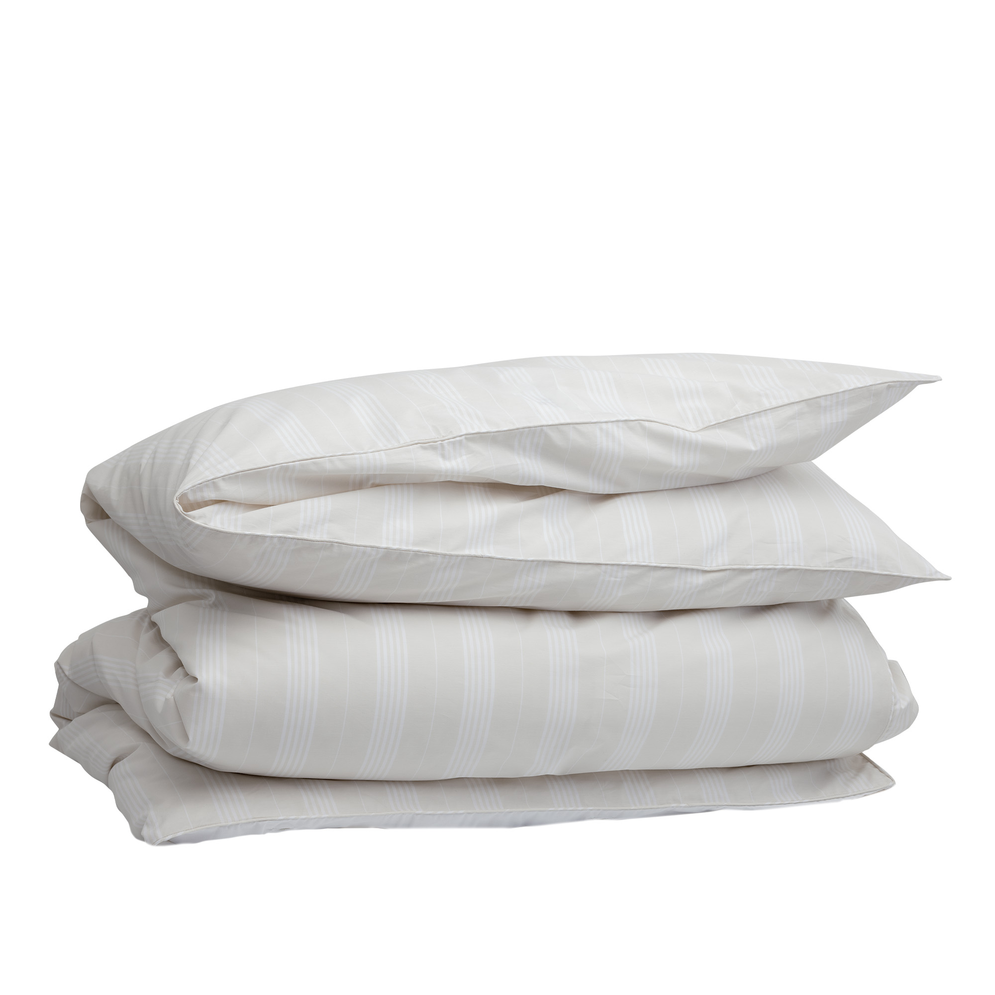 Mille Notti - Camicia Duvet Cover Beige 220x220 - Påslakan | Textilier - Sovrumstextilier - Påslakan | Möbelexperten