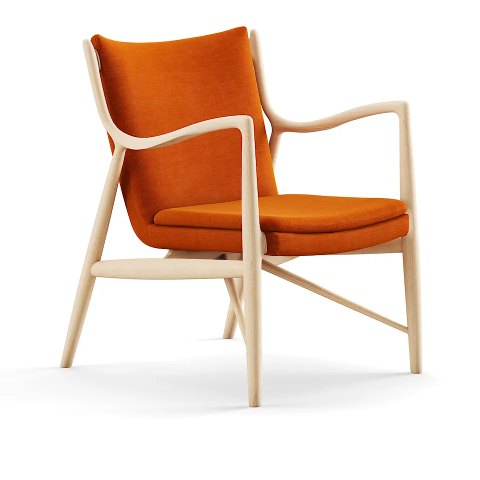 45 fåtölj Clear oiled oak