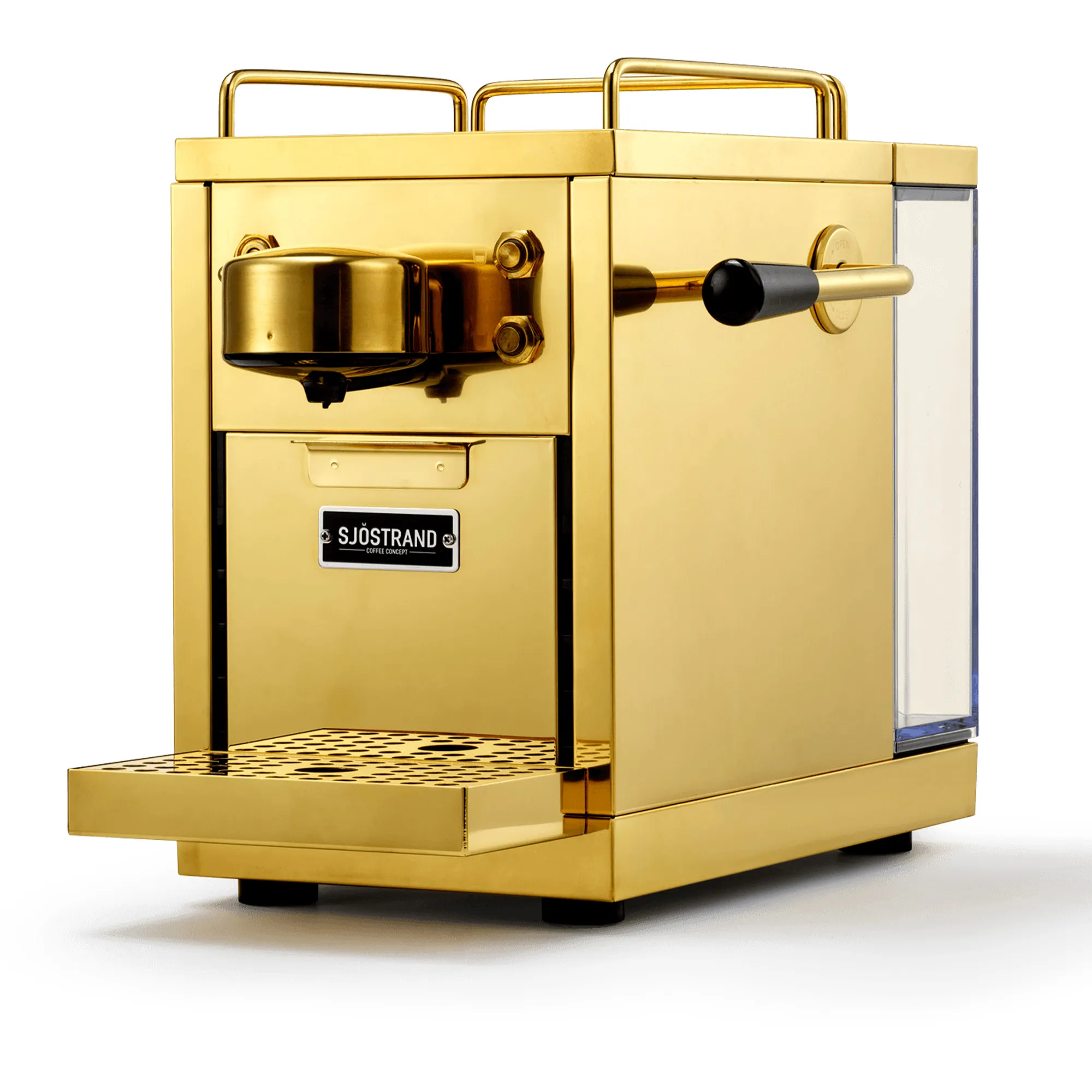 The Original Espresso Capsule Machine Mässing