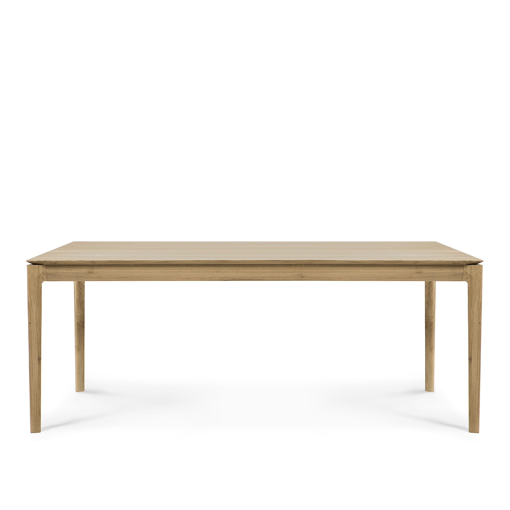 ethnicraft - bok dining table - varnished oak - rectangular 95 x 200 cm - matbord - alain van havre - träfärgad - trä