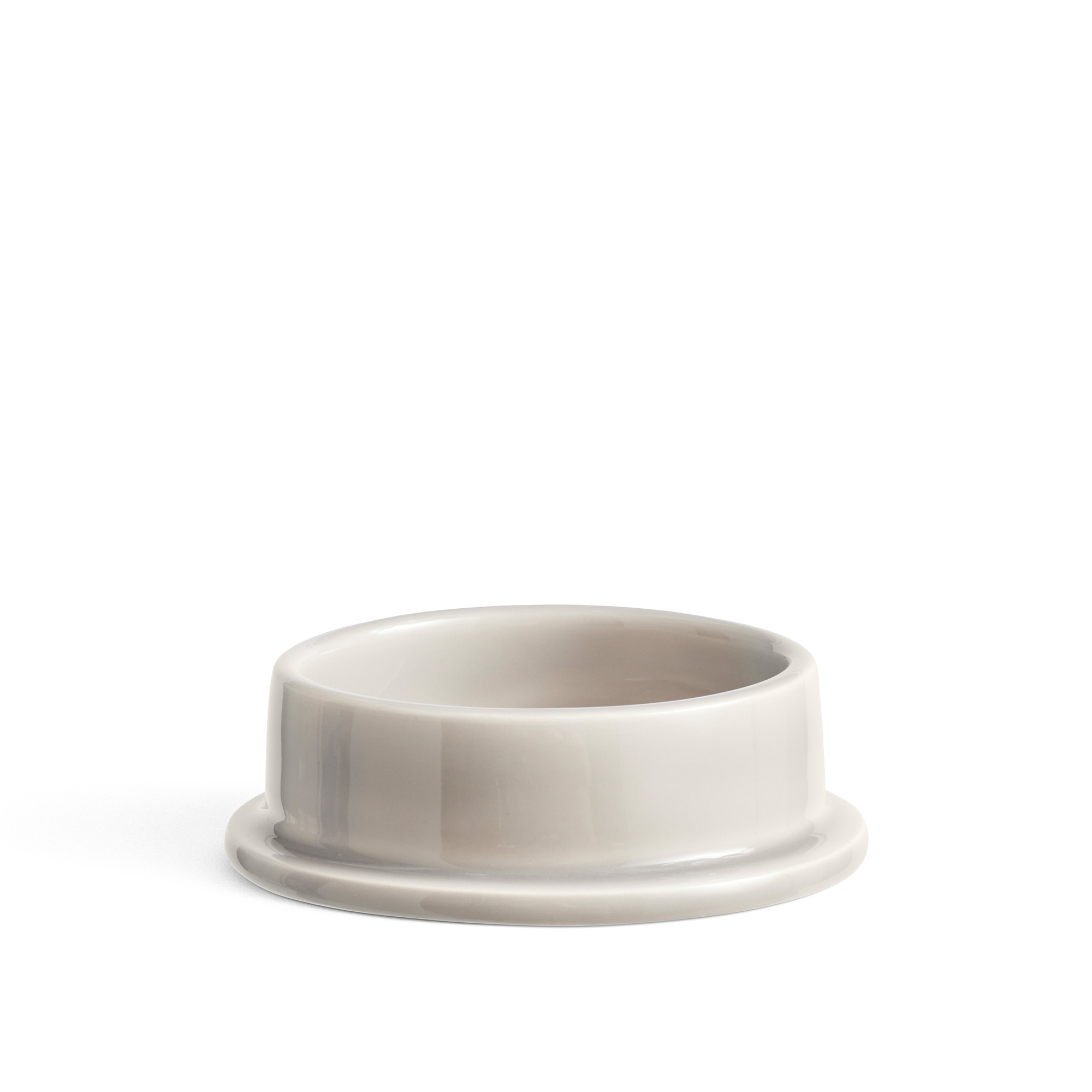 HAY - Column Candleholder Small Light Grey - Ljusstakar - Gr&aring; - Sten