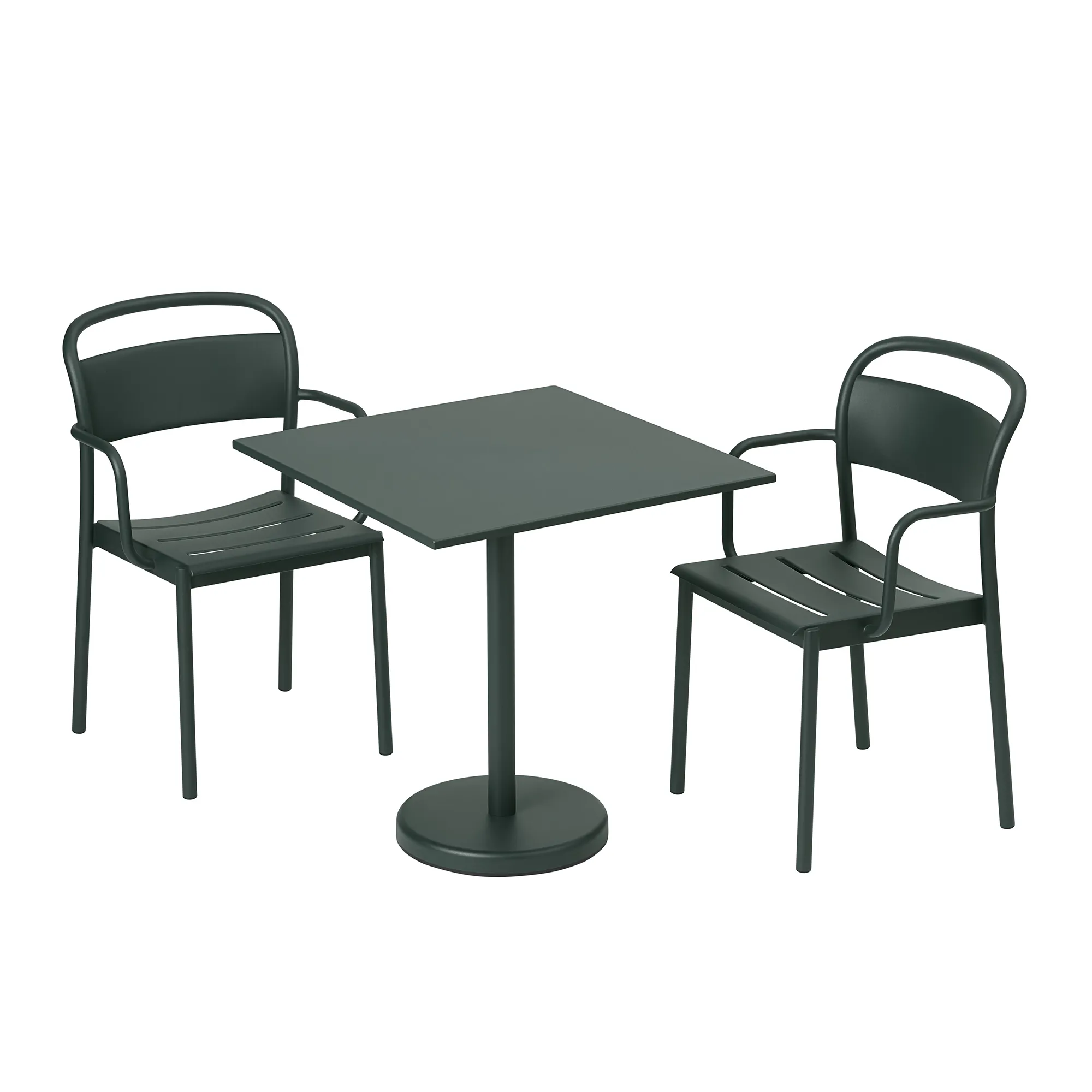 Linear Steel Armchair
