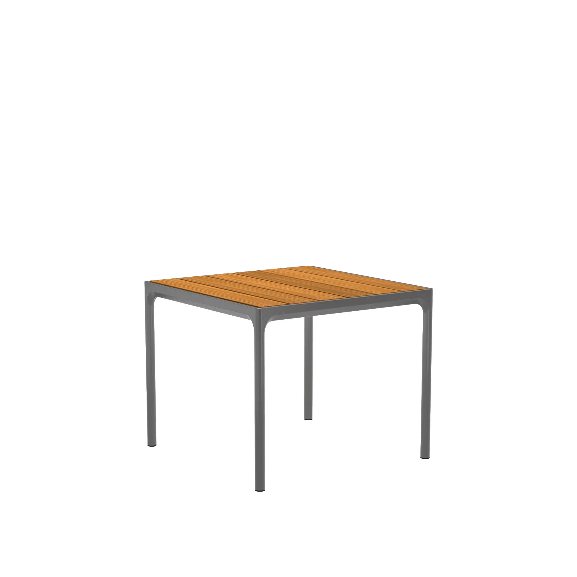 FOUR Table - Bamboo/Dark Grey