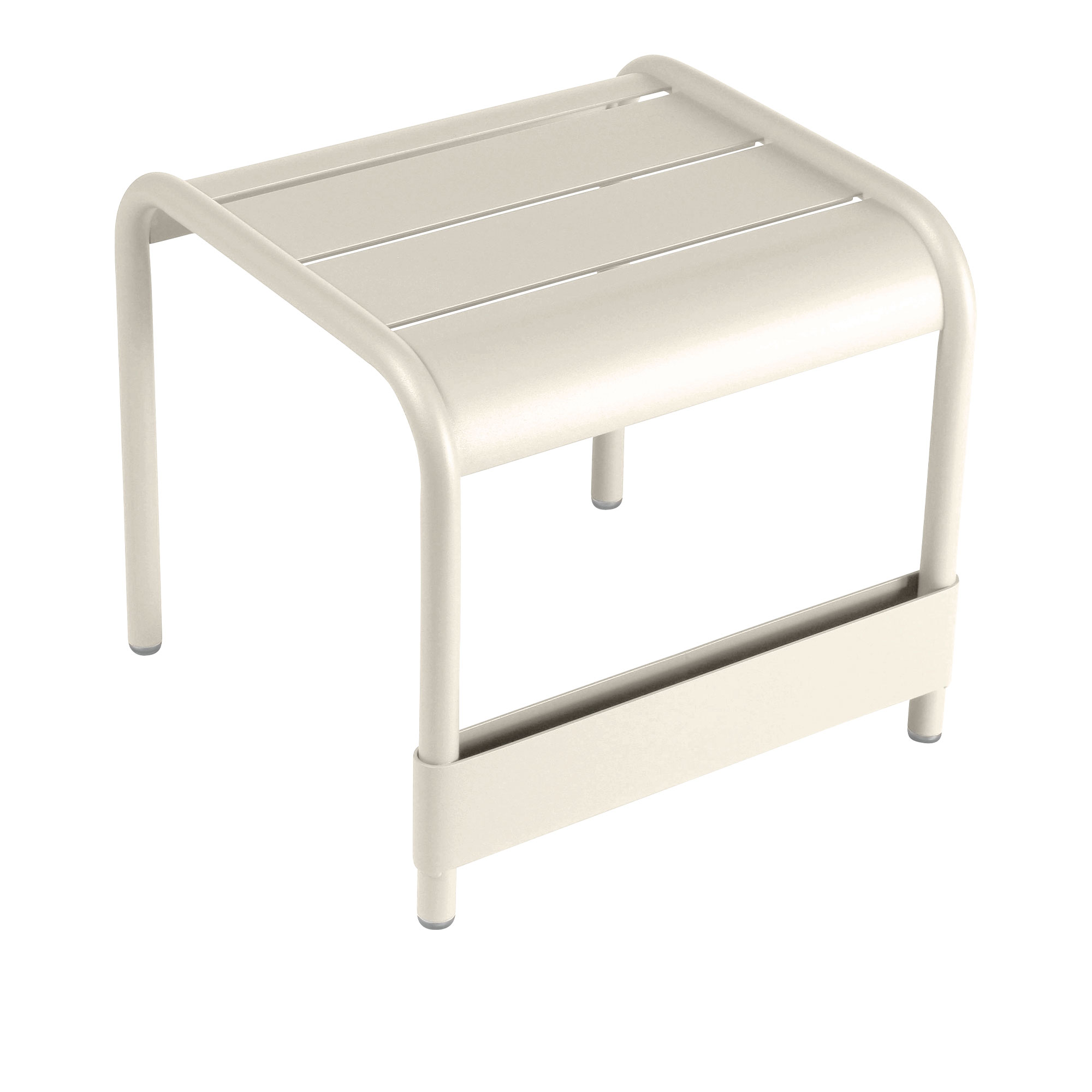 Fermob - Luxembourg Small Low Table / Footrest Clay Grey - Sm&aring;bord och sidobord utomhus