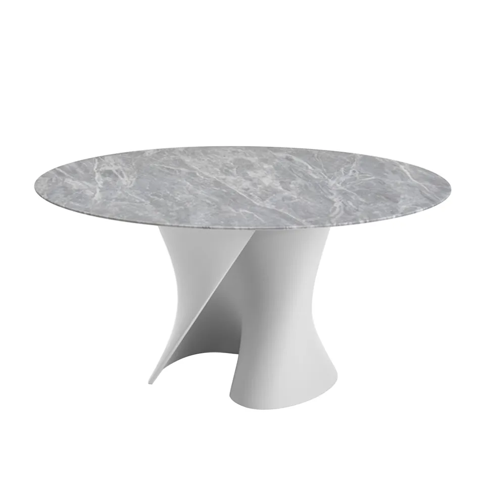 S Table Marble