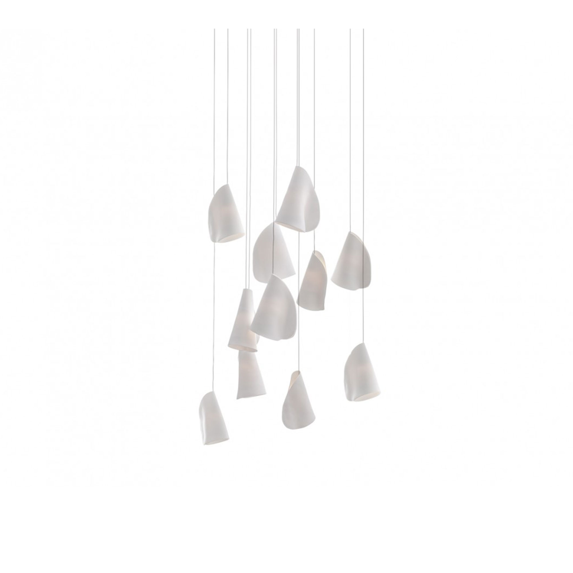 Bocci - 21.11 Square, Vit - Pendellampor - Omer Arbel - Vit