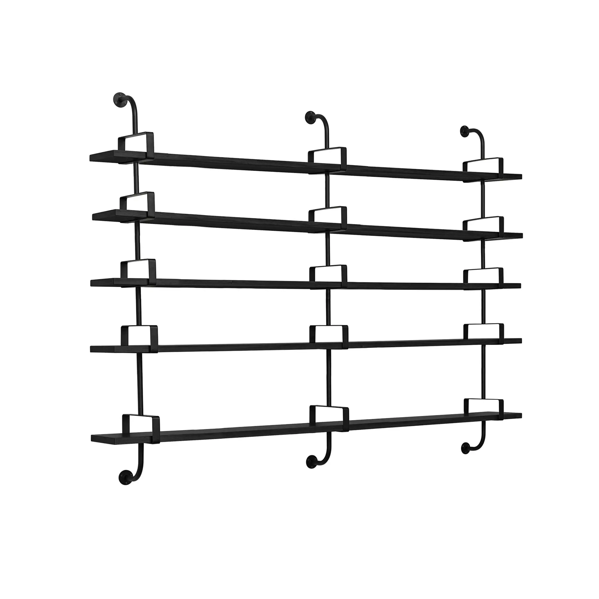 Démon vägghylla 5 hyllplan 215 cm