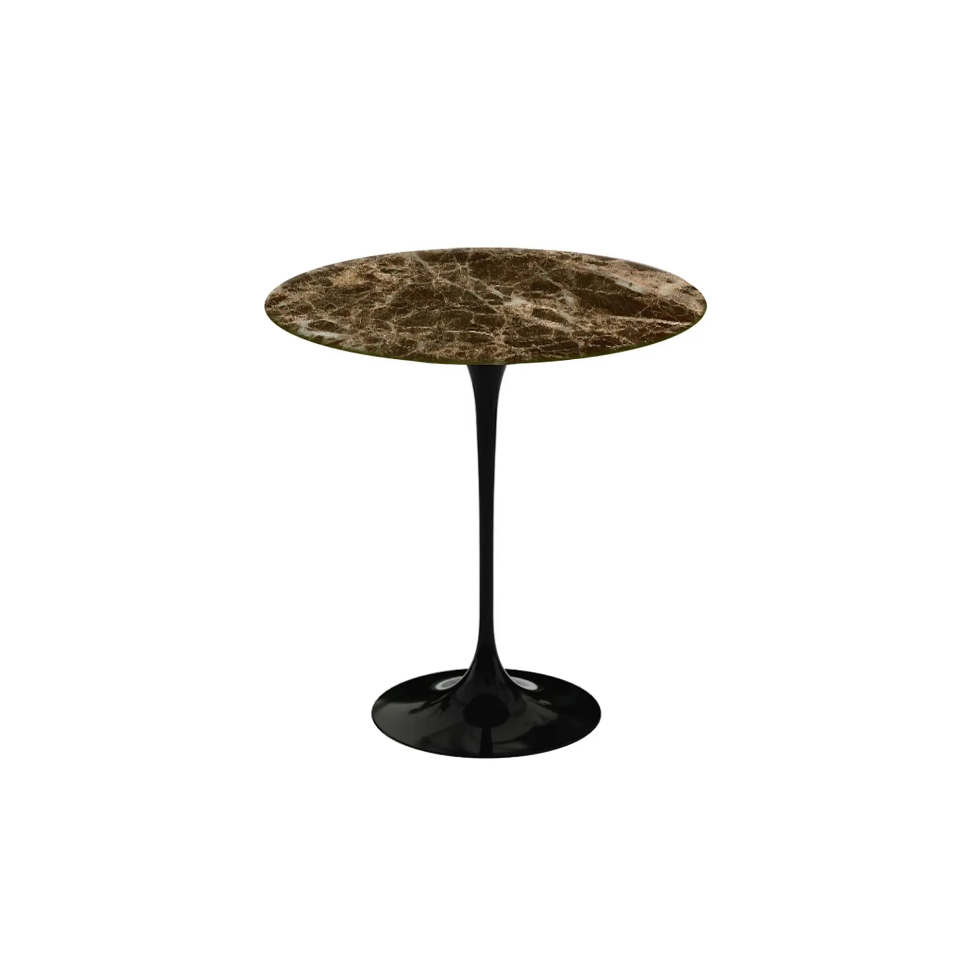 Saarinen Round sidebord Ø 51 cm Black