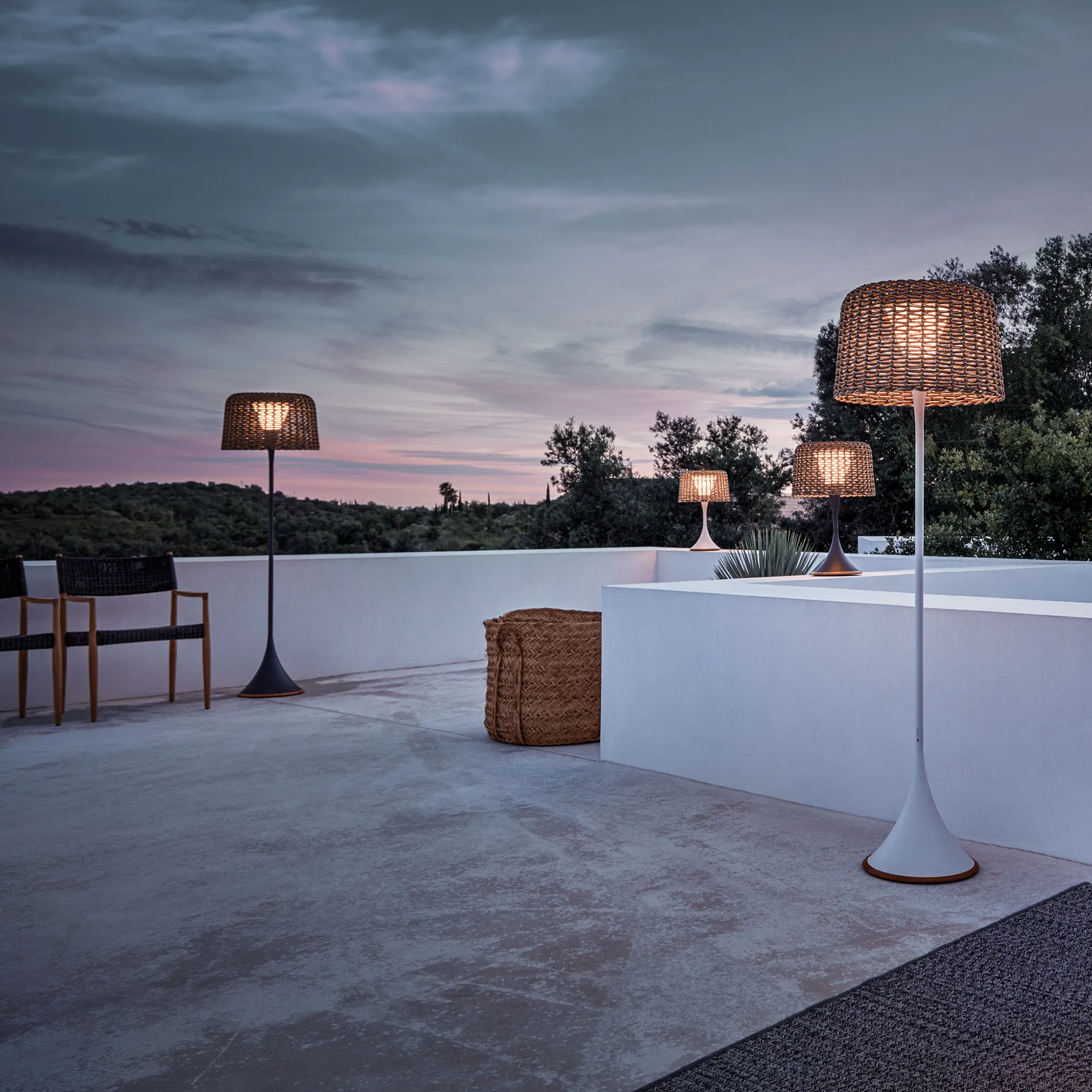 Ambient Mesh Lantern Tall