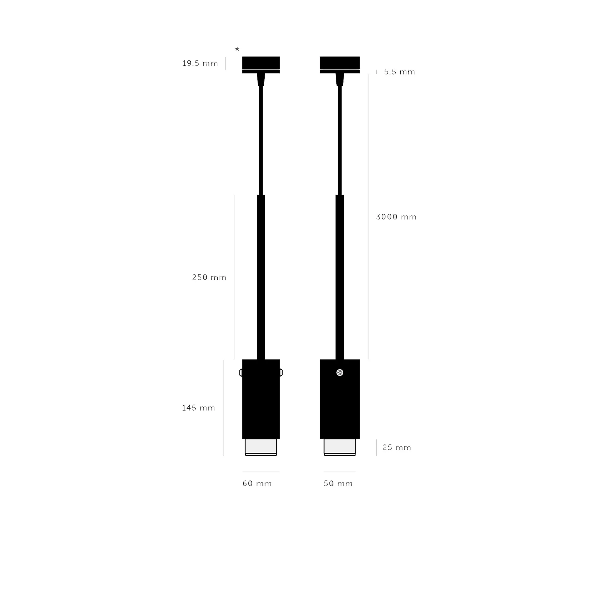 Exhaust Pendant Stone