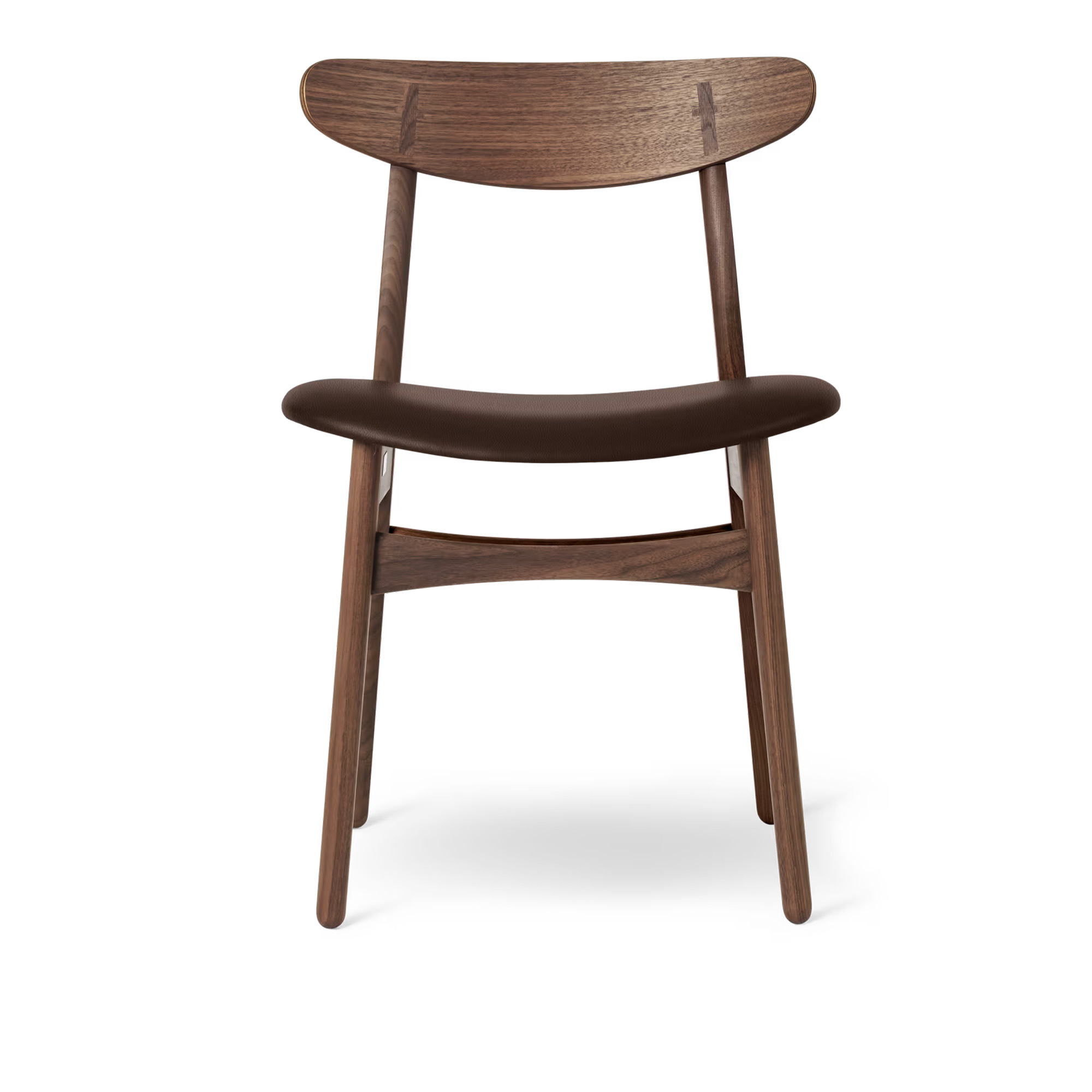 carl hansen - ch30p walnut oil thor 306 foam: hr - matstolar - hans j. wegner - träfärgad - trä