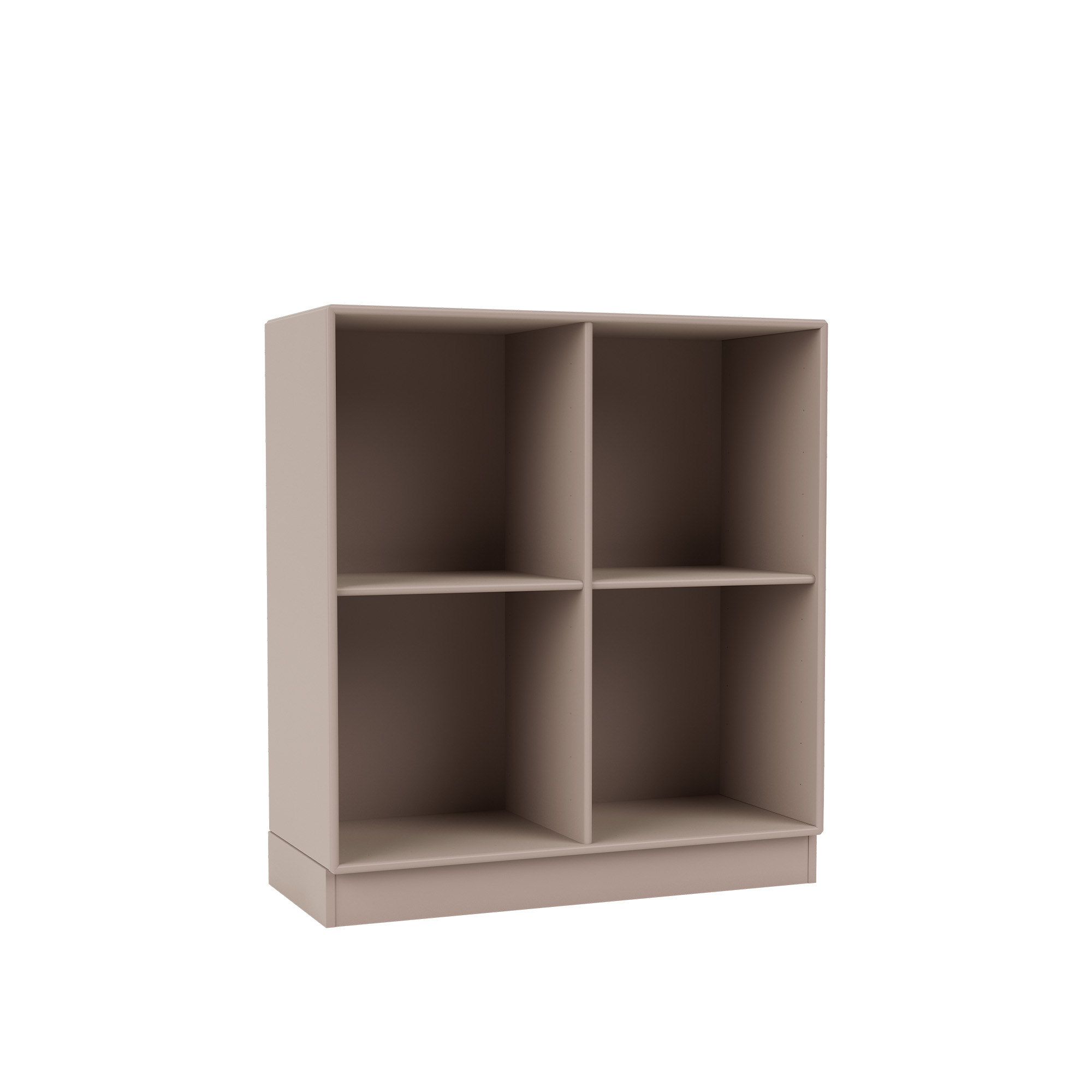 Montana SHOW hylle 69,6 x 69,6 cm, sokkel 7 cm 137 Mushroom