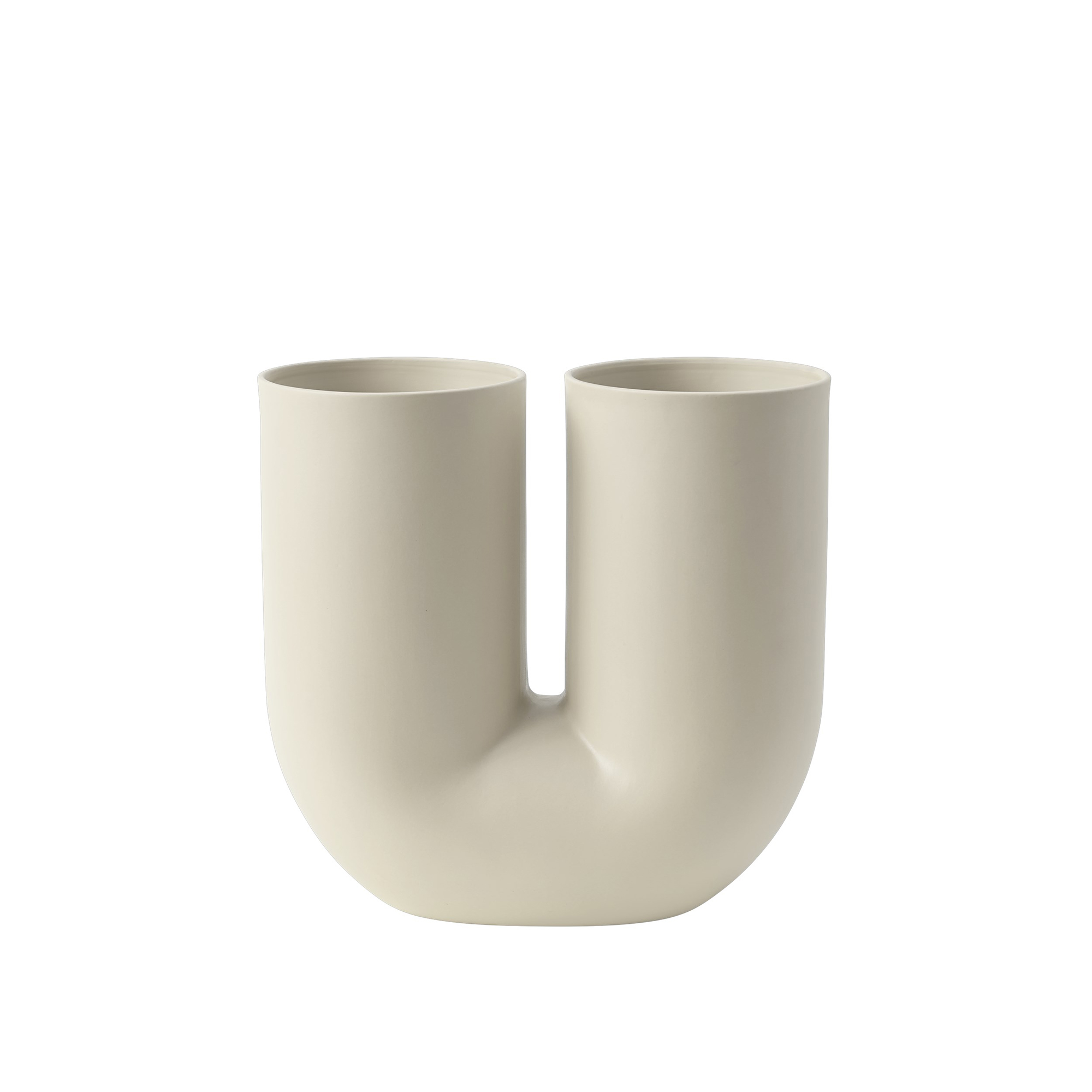 Muuto - Kink Vase Sand - Krukor & vaser - Earnest Studio - Beige