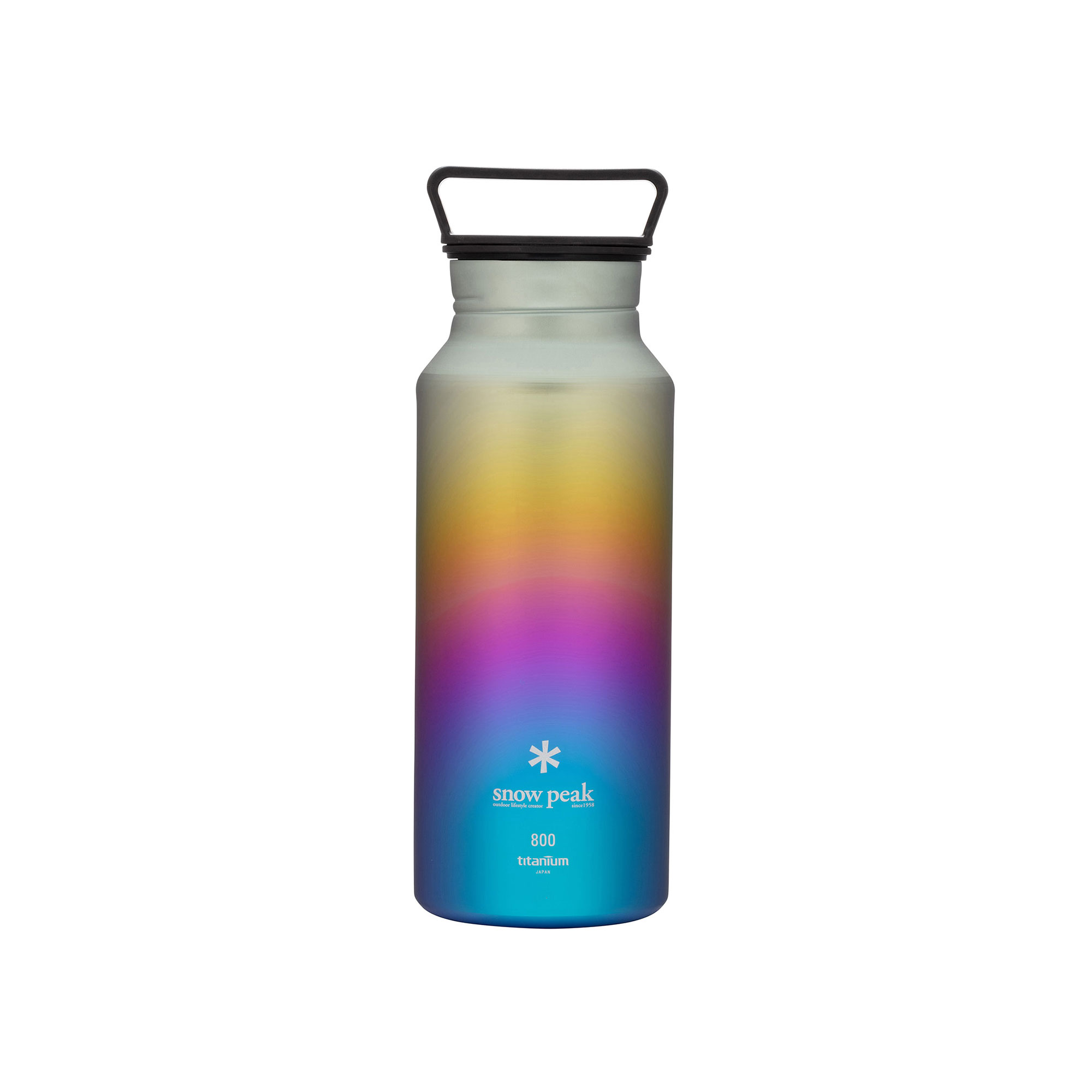 Snow Peak - Titanium Aurora Bottle 800 Rainbow - Termosar - Metall/Syntetiskt/Plast