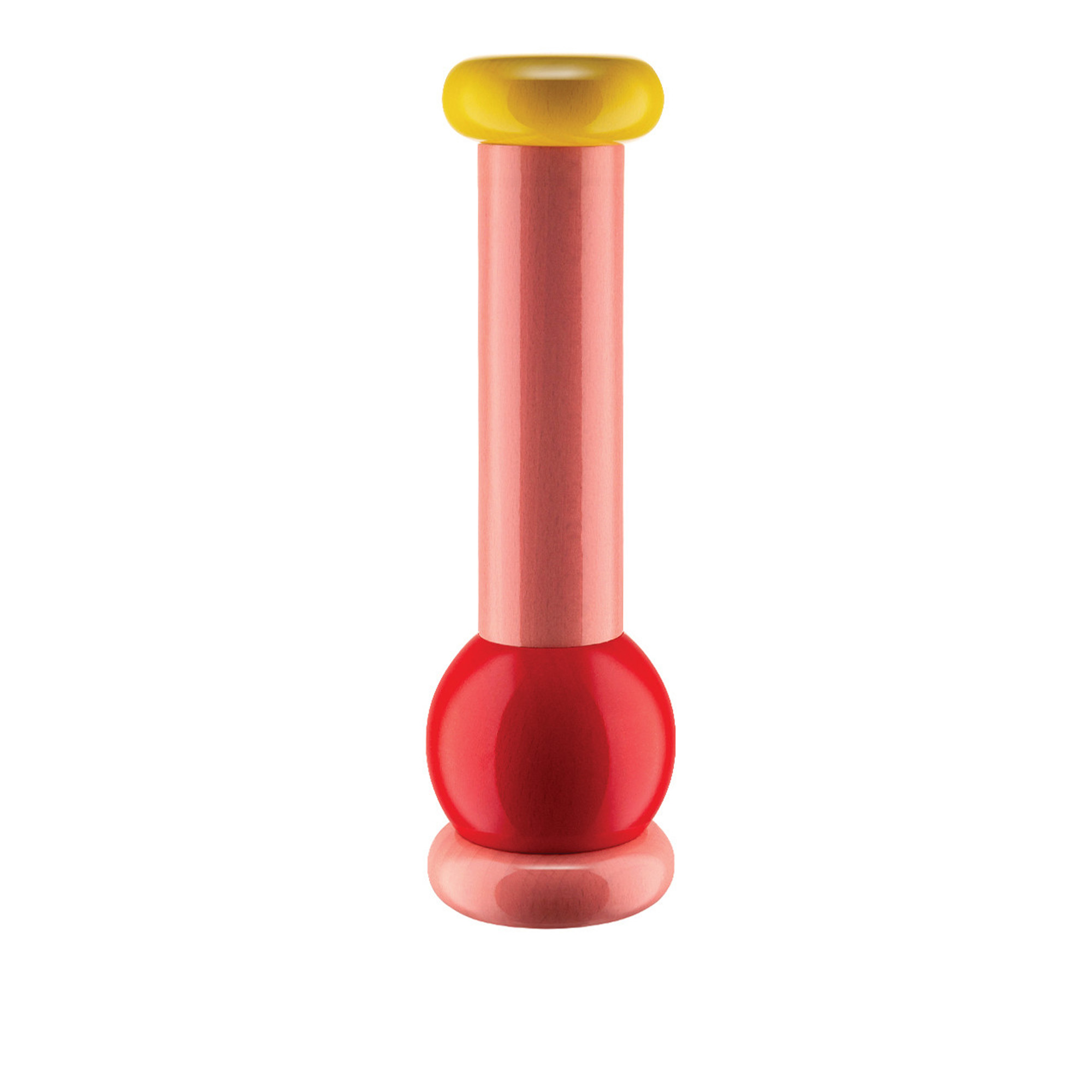 Alessi - PEPPER MILL,PINK - Kvernere - Ettore Sottsass