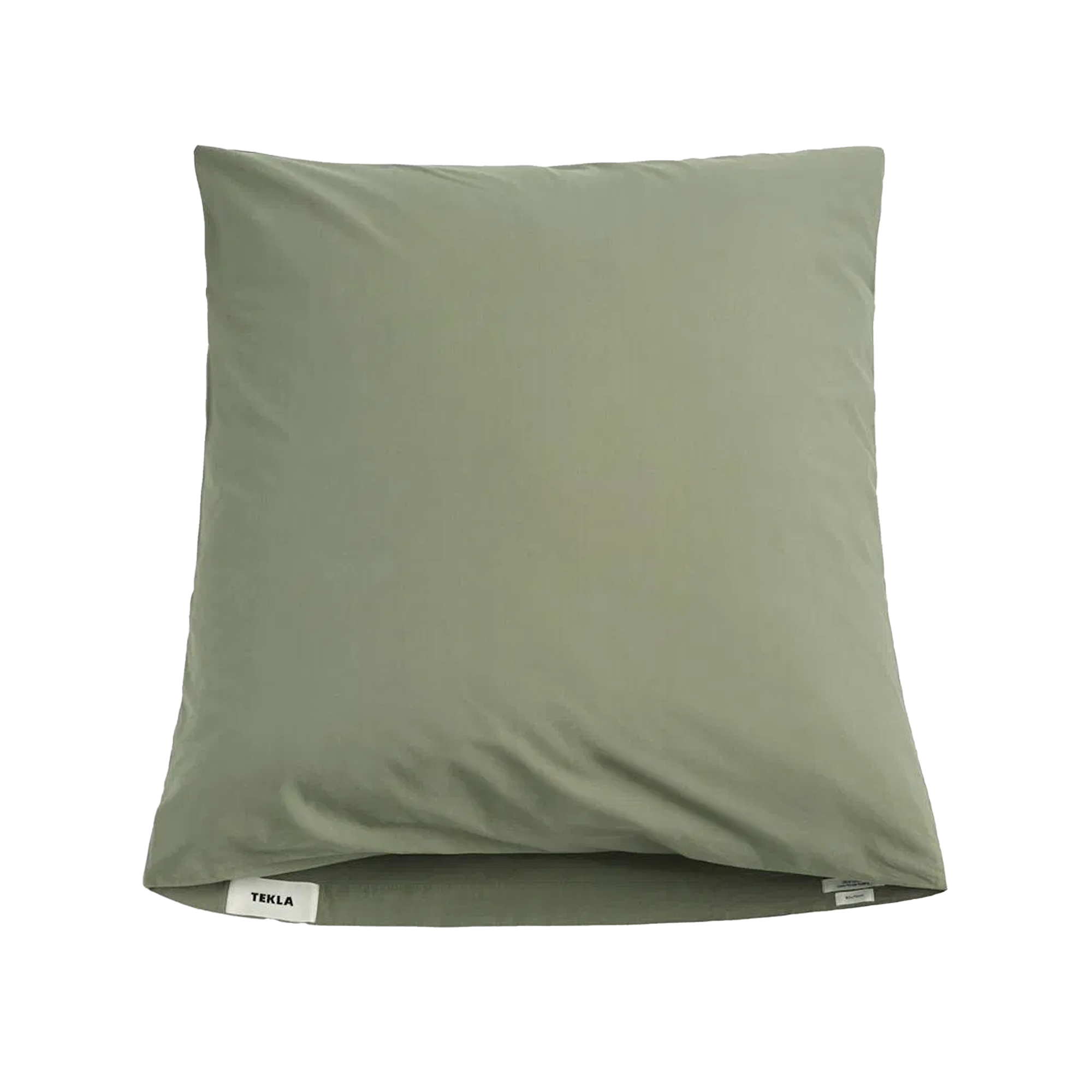 Tekla - Percale Solid Olive Green örngott 50 x 60 cm - Örngott | Textilier - Sovrumstextilier - Örngott | Möbelexperten